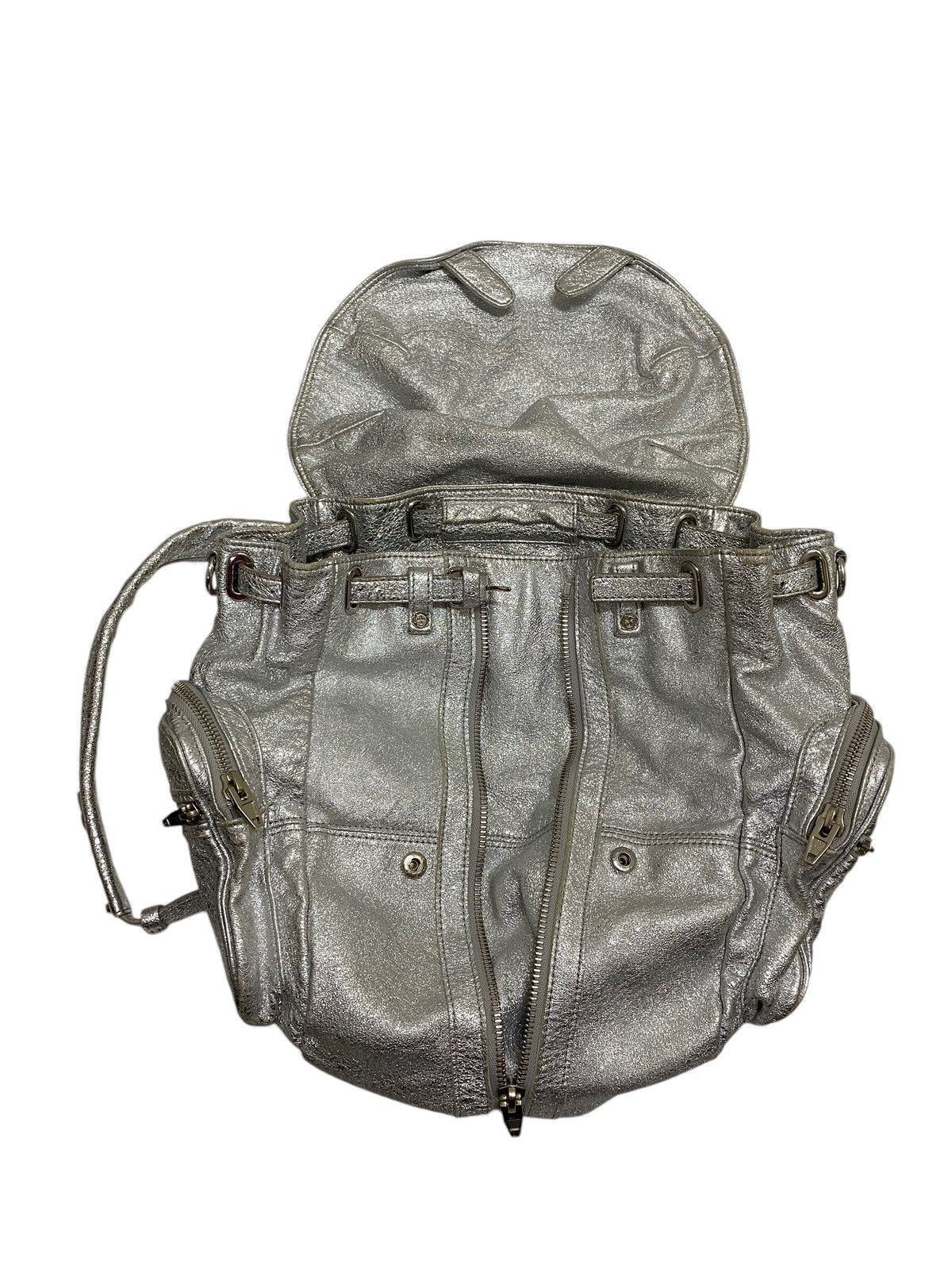 Alexander Wang Shining Soft Leather Backpack Size ONE SIZE - 9 Thumbnail