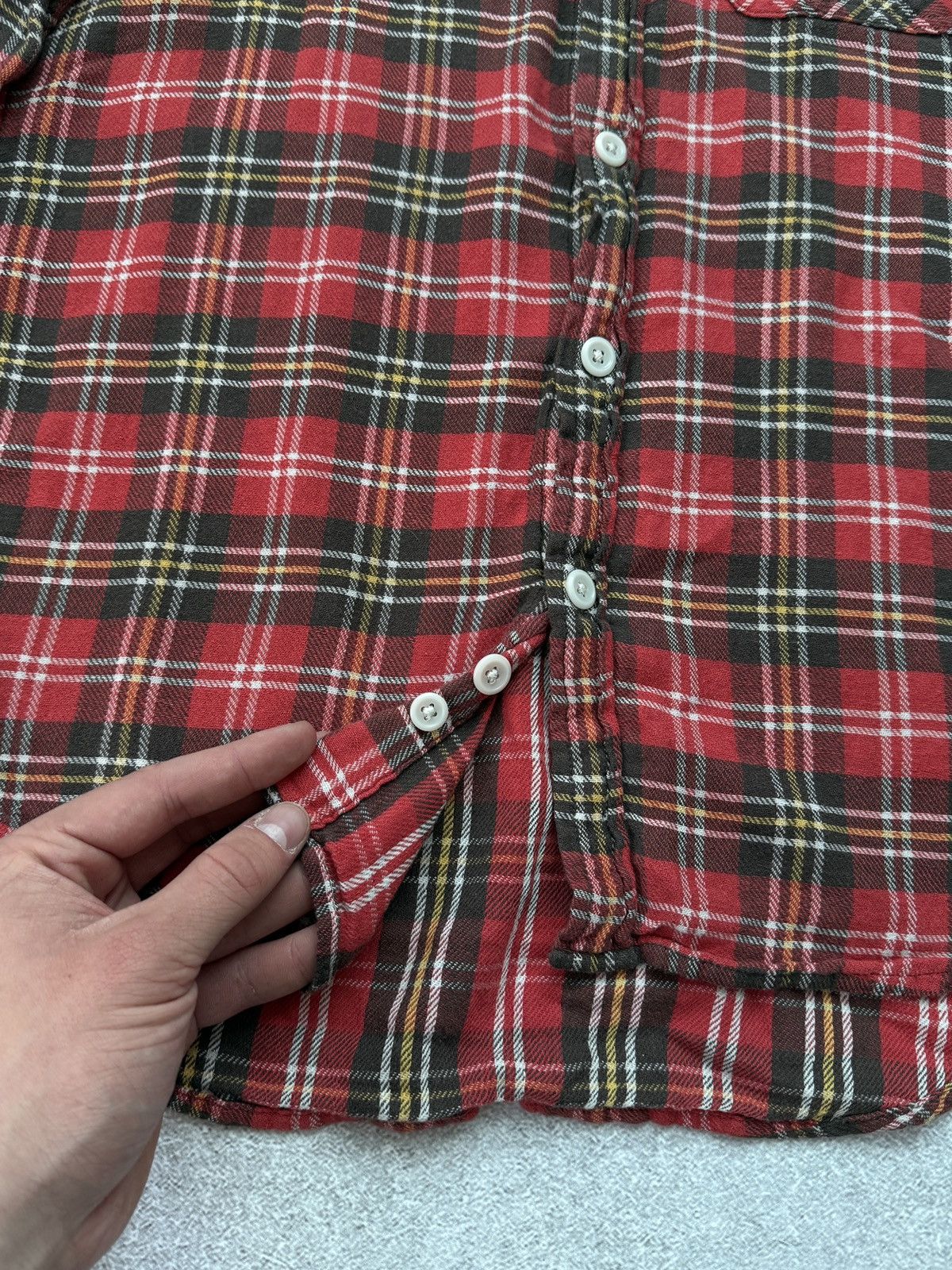 Denim & Supply Ralph Lauren Denim & Supply Ralph Lauren Plaid Flannel Shirt Check Button Size US S / EU 44-46 / 1 - 5 Thumbnail