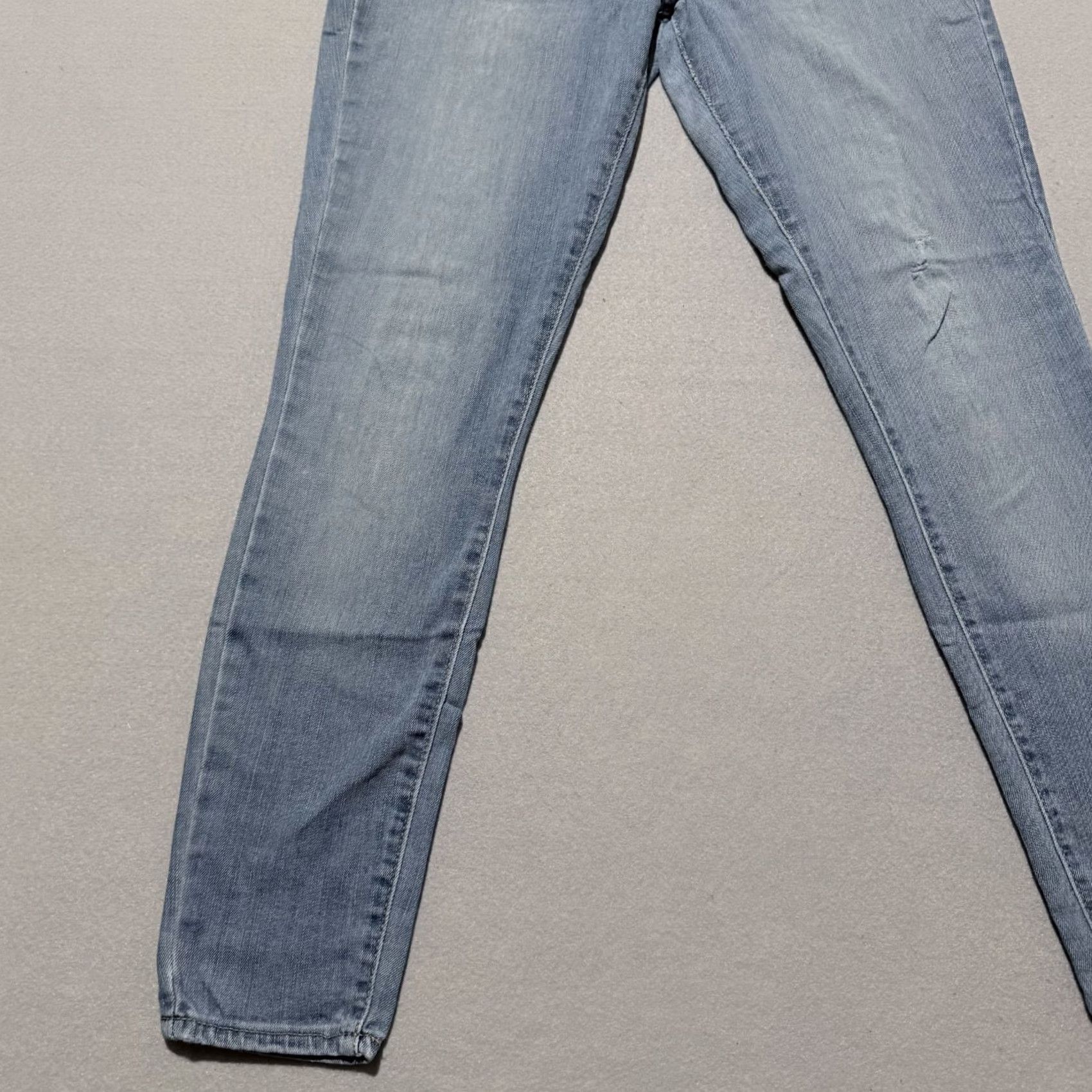 Levi's Signature by Levi Strauss Jeans Women's Blue Denim 10 Modern Mid Rise Skinny Jeans Size 32" / US 10 / IT 46 - 6 Thumbnail
