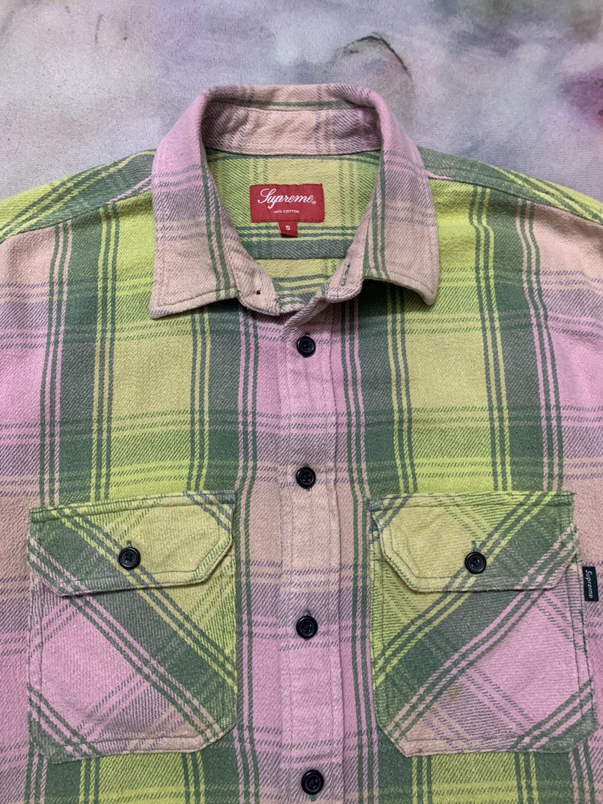 Supreme Supreme Flannel Shirt Size US S / EU 44-46 / 1 - 5 Thumbnail