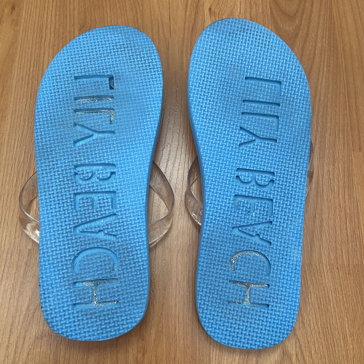 REEF Lily Beach Resort & Spa At Maldives Flip Flops Men 10ish Size US 10 / EU 43 - 4 Thumbnail