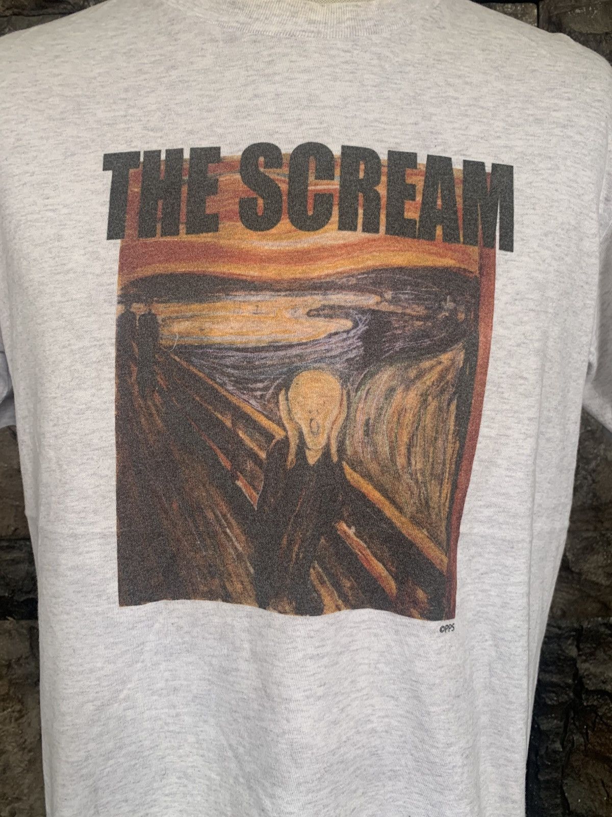 Arts & Science Vintage The Scream Edward Munich Otsuka Museum Of Art Tshirt Size US M / EU 48-50 / 2 - 2 Thumbnail