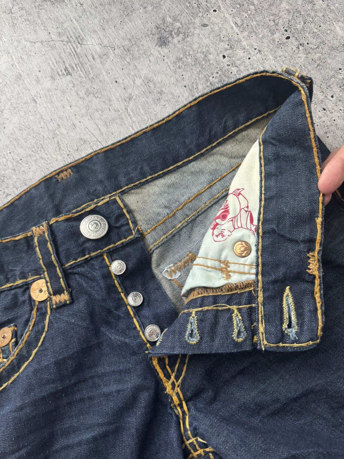 True Religion True Religion Rocco Denim Vintage Jeans Streetwear Size 31 Size US 31 - 13 Thumbnail