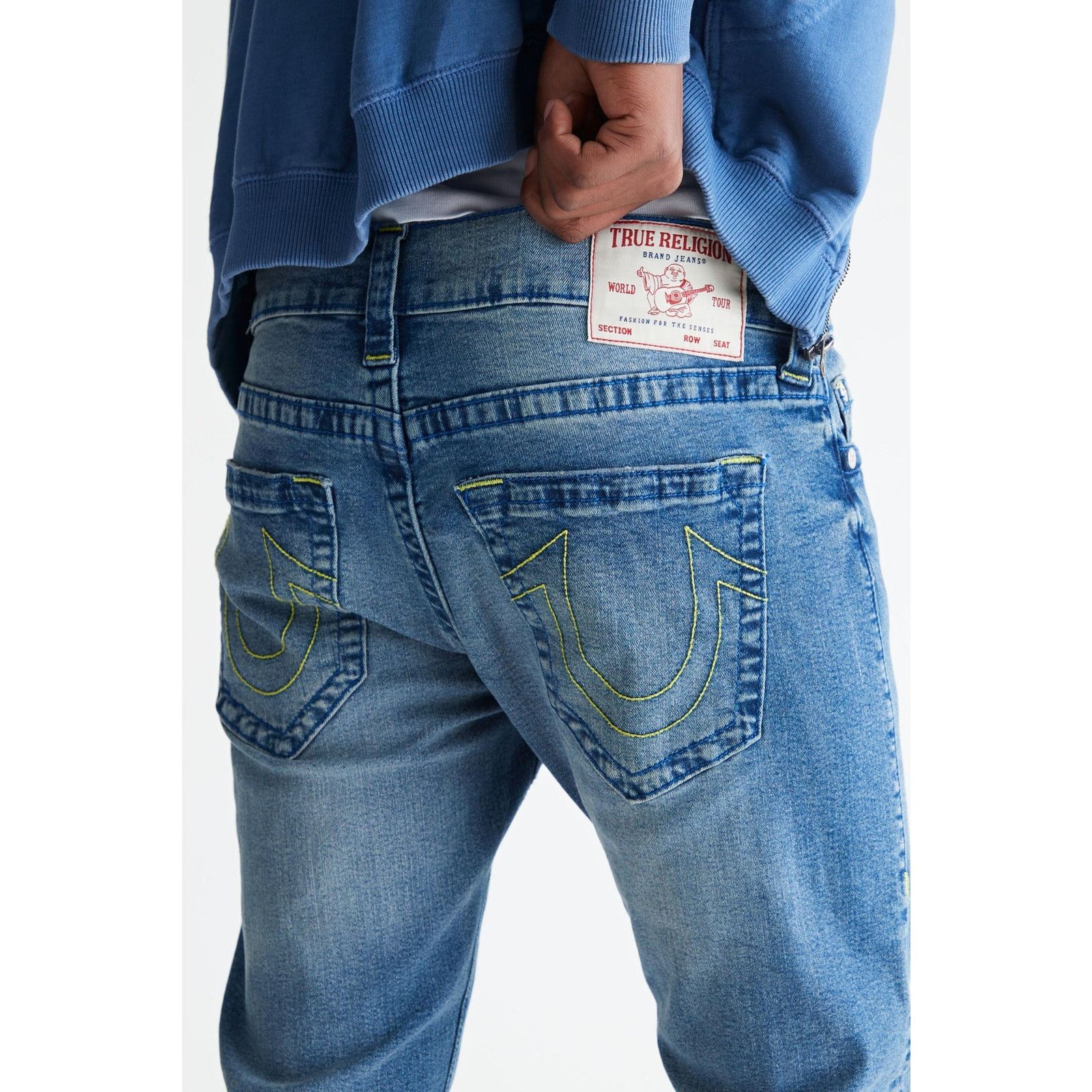 True Religion New Urban Outfitters True Religion Ricky Straight Fit Jean Size US 32 / EU 48 - 2 Thumbnail