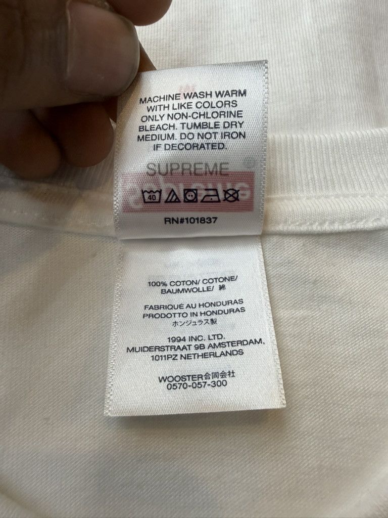 Supreme Supreme x Wu-Tang Clan "RZA" Tee (White) Size US M / EU 48-50 / 2 - 5 Thumbnail