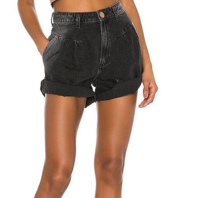 Free People New FREE PEOPLE OneTeaspoon Streetwalkers High-Waist Shorts Size 24" / US 00 / IT 34 - 8 Thumbnail
