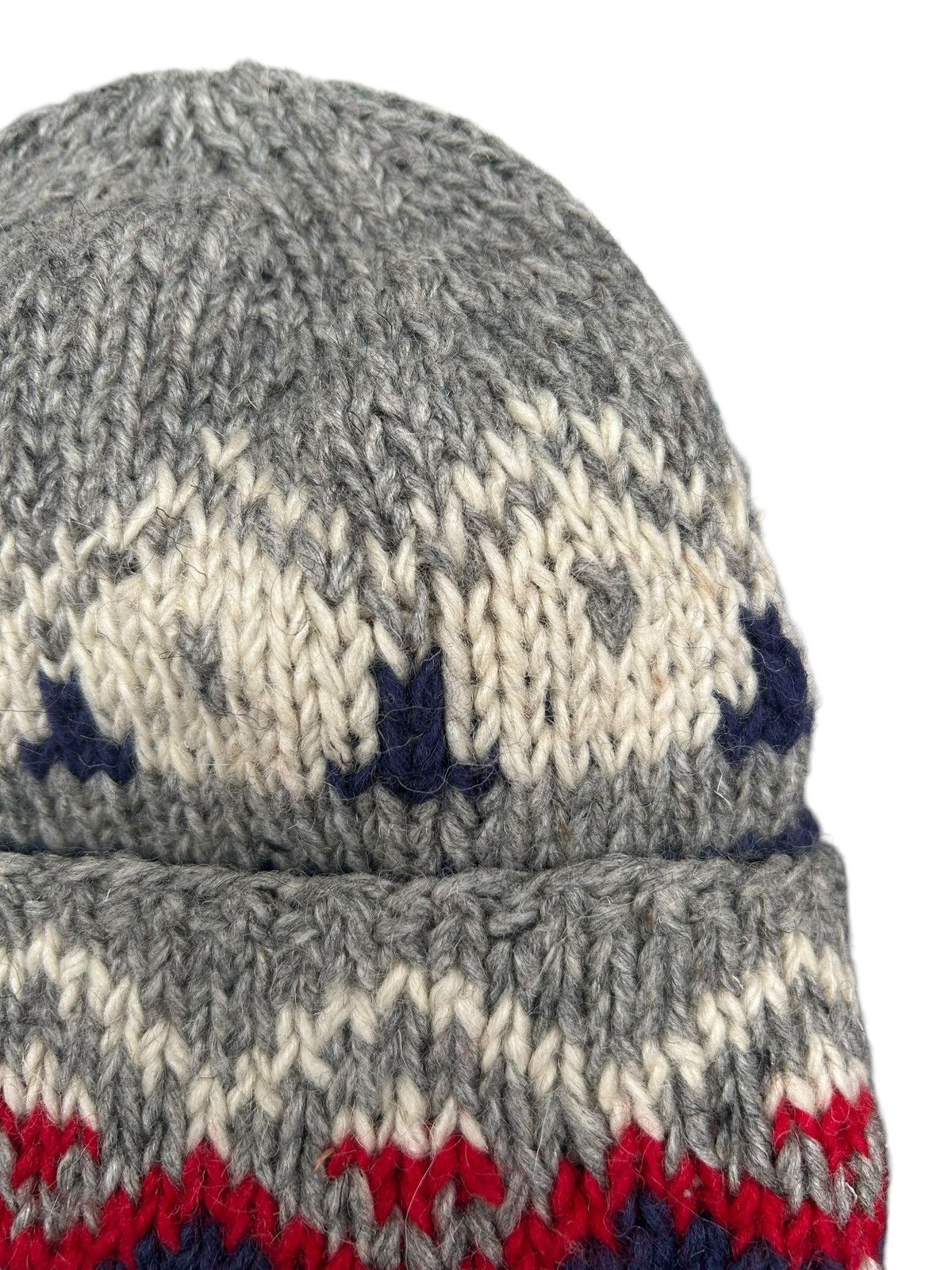 Japanese Brand × Kapital × Vintage Crochet Knitted handmade wool Beanie Hats Rare ☠️☠️ Size ONE SIZE - 6 Thumbnail