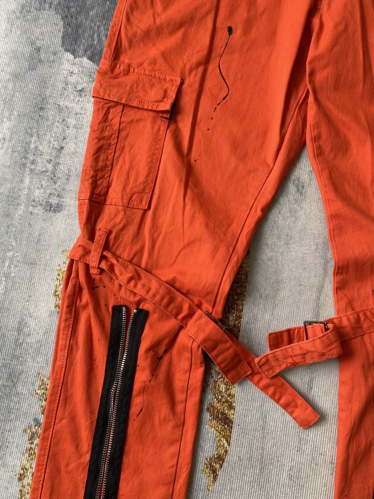 Japanese Brand × Seditionaries Denim City Bondage Splatter Design Punk Jeans Size US 34 / EU 50 - 7 Thumbnail