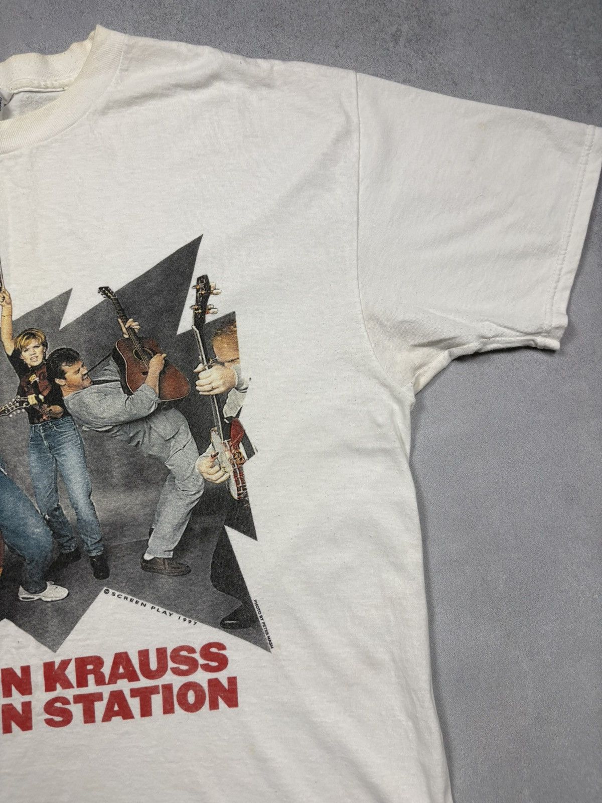 Band Tees Vintage 1997 Alison Krauss & Union Station Screen Play Tee Size US XL / EU 56 / 4 - 3 Thumbnail