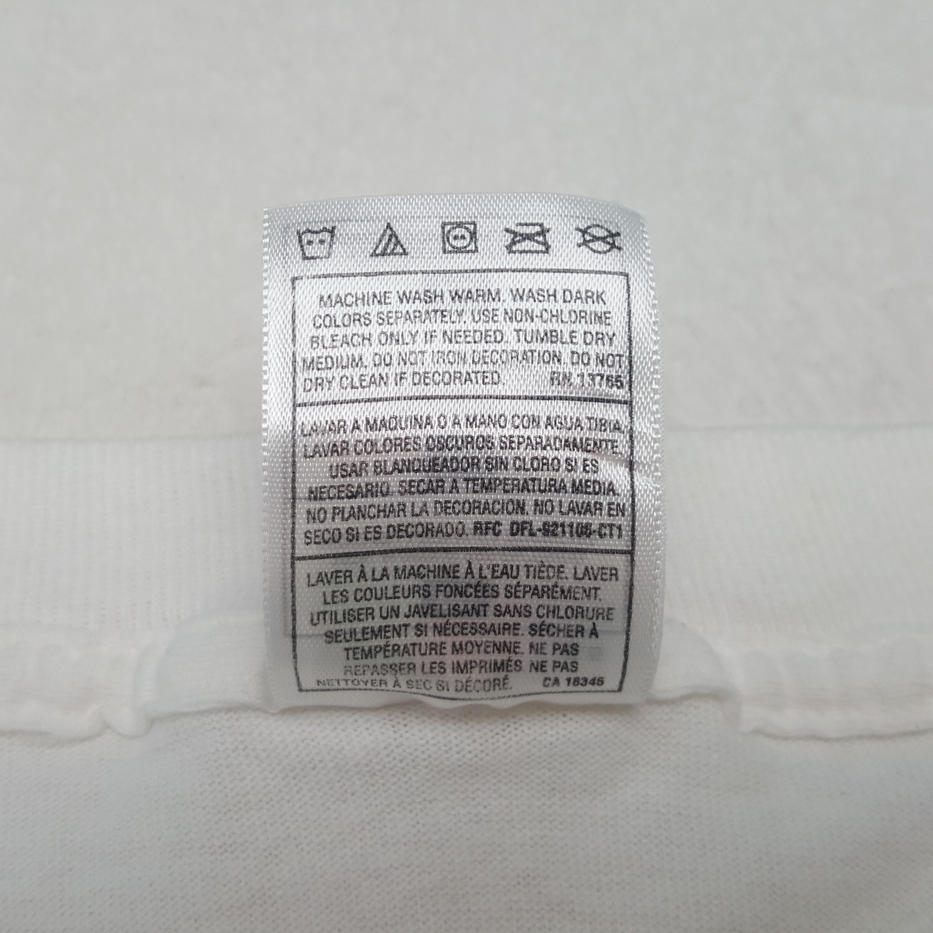 Fruit Of The Loom Rendezvous Memphis Art Style Vintage Tshirt RR26 Size US L / EU 52-54 / 3 - 7 Thumbnail