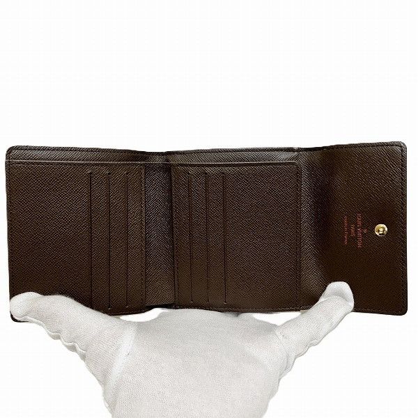 Louis Vuitton Louis Vuitton Louis Vuitton Damier Elise Trifold Wallet N61654 Canvas Short Wallet N61654 in Great Condition Size ONE SIZE - 1 Thumbnail