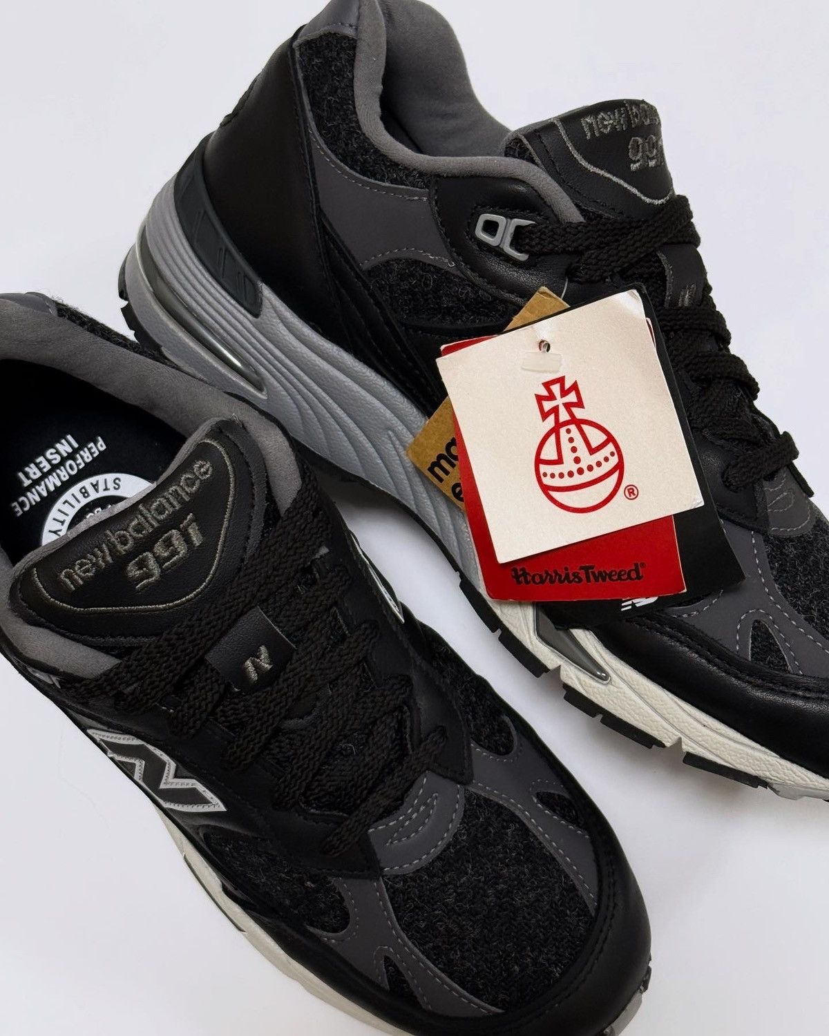 Harris Tweed × New Balance New Balance 991 X Harris Tweed Trainers , Beige Size US 9 / EU 42 - 3 Thumbnail