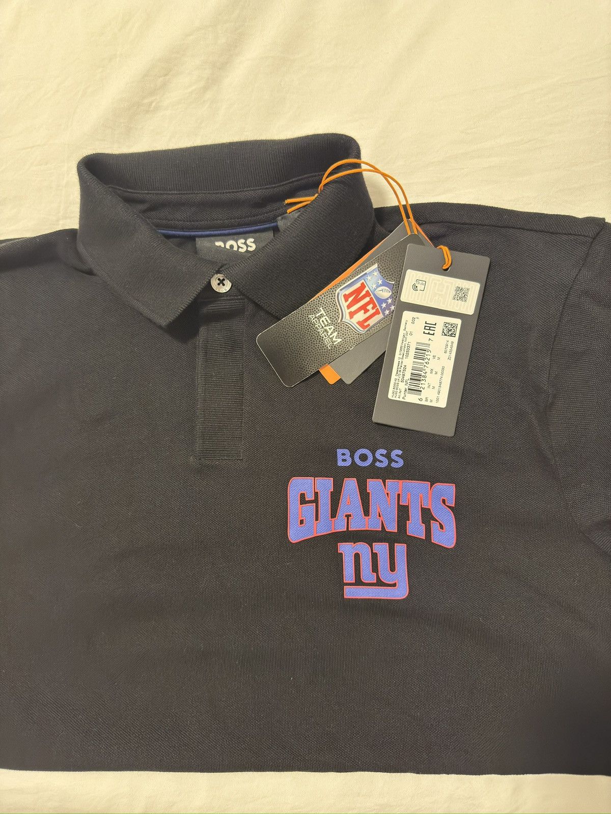 Hugo Boss Hugo x NFL Giants Collab Polo Size US M / EU 48-50 / 2 - 2 Thumbnail