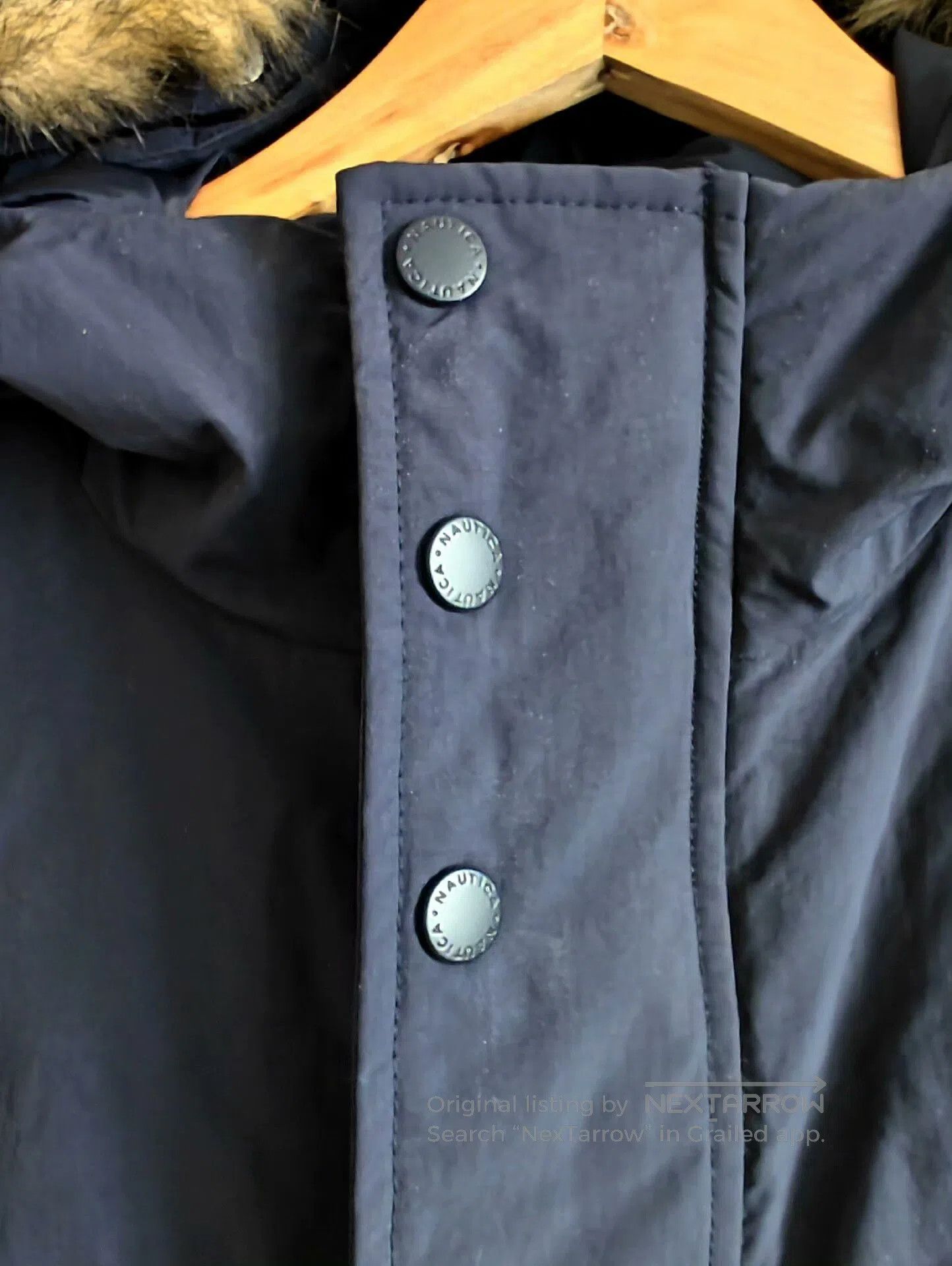 Nautica Nautica Men's Long Hooded Down Jacket. Size US M / EU 48-50 / 2 - 4 Thumbnail