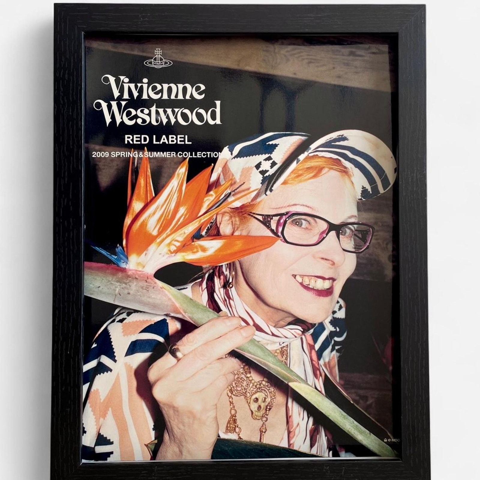 Vintage × Vivienne Westwood Vivienne Westwood red label cover poster framed 9x12 Size ONE SIZE - 1 Thumbnail