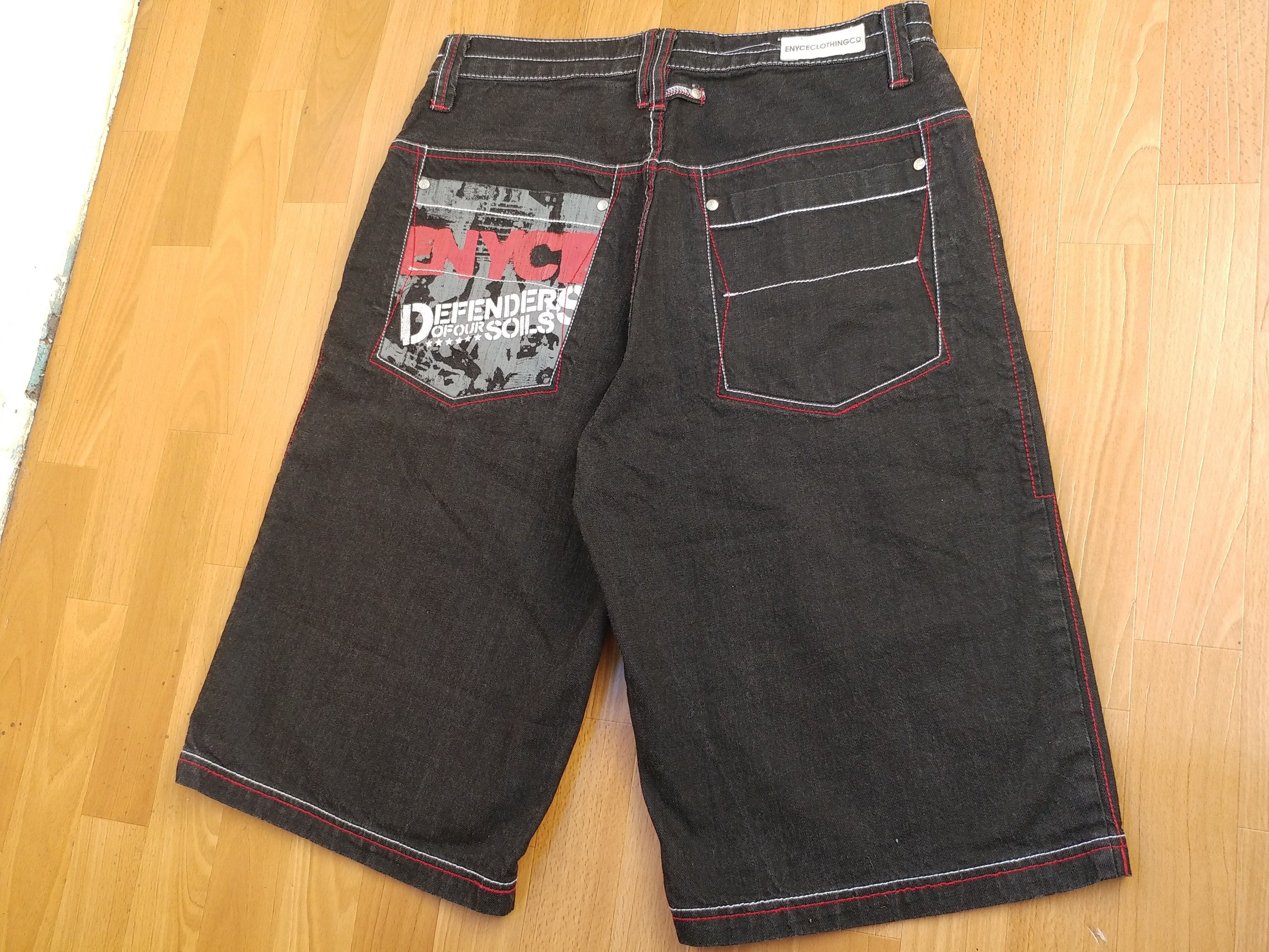 Enyce Enyce jeans shorts, vintage baggy denim, 90s hip-hop 34 Size US 34 / EU 50 - 3 Thumbnail
