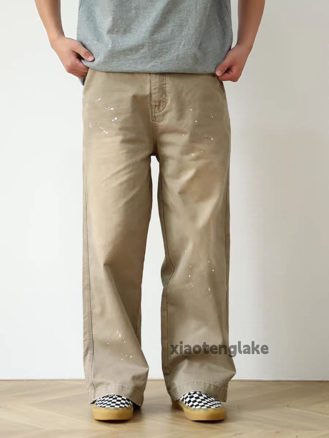 Vintage zx washed faded loose baggy carpenter cargo paint pants Size US 34 / EU 50 - 3 Thumbnail