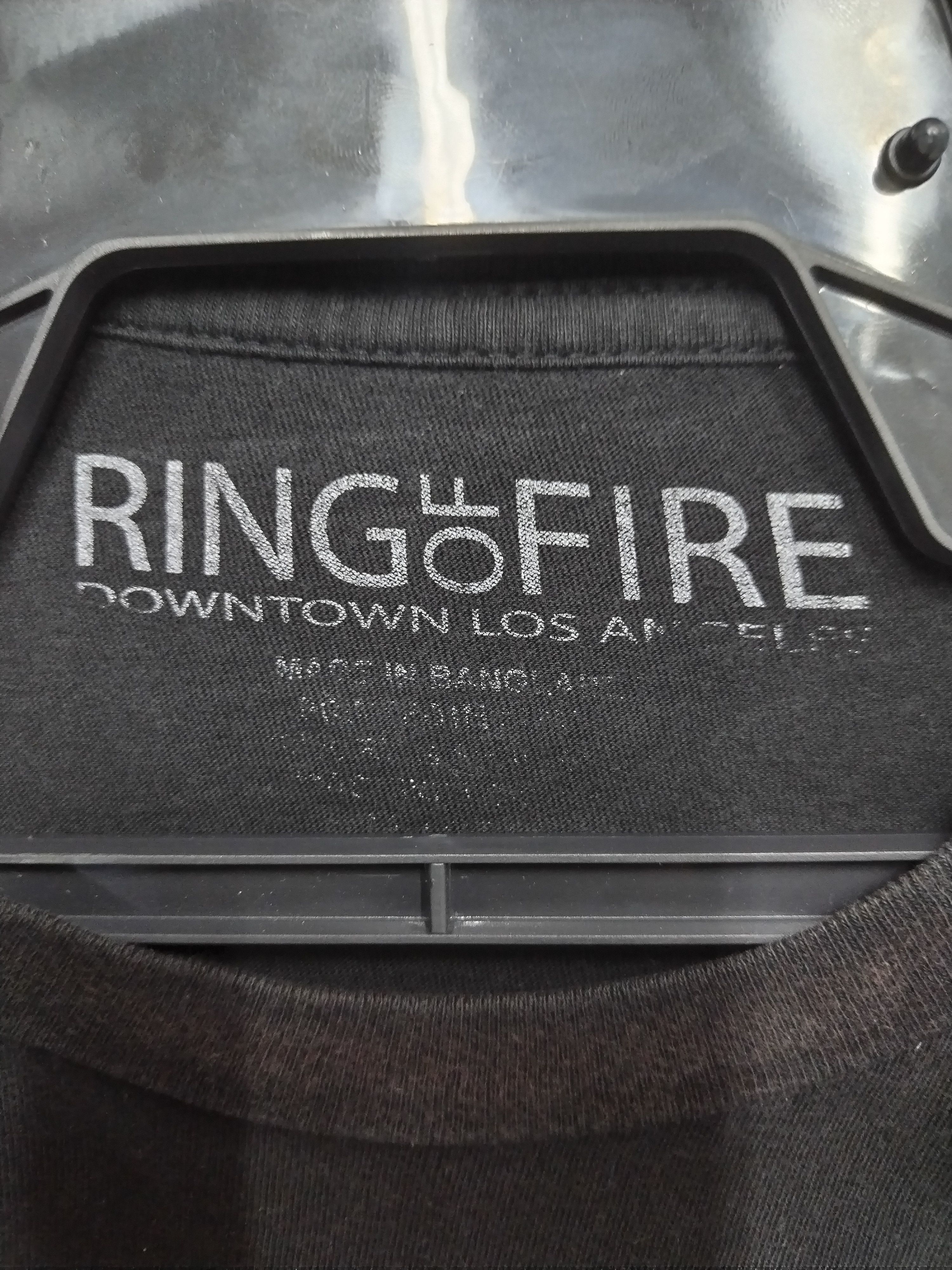If Six Was Nine × Ring Of Fire Nice oversize ring of fire TShirt paisley Skulls Logo design Size US XL / EU 56 / 4 - 7 Thumbnail