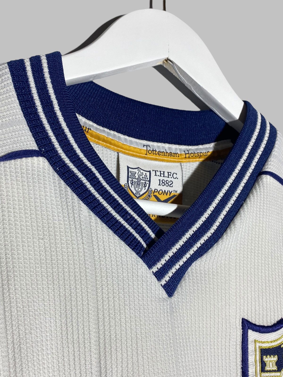 Vintage Pony Tottenham Hotspur 1997/98 Home Football Shirt Jersey Size US M / EU 48-50 / 2 - 12 Thumbnail