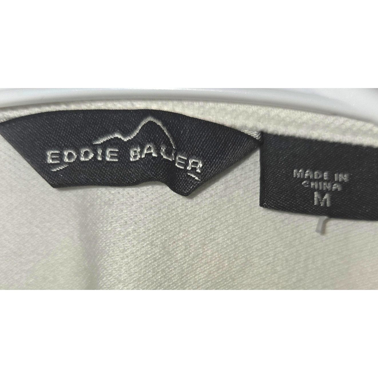 Eddie Bauer Eddie Bauer Men's White Polo Shirt - LINK GRAPH - M Size US M / EU 48-50 / 2 - 4 Thumbnail