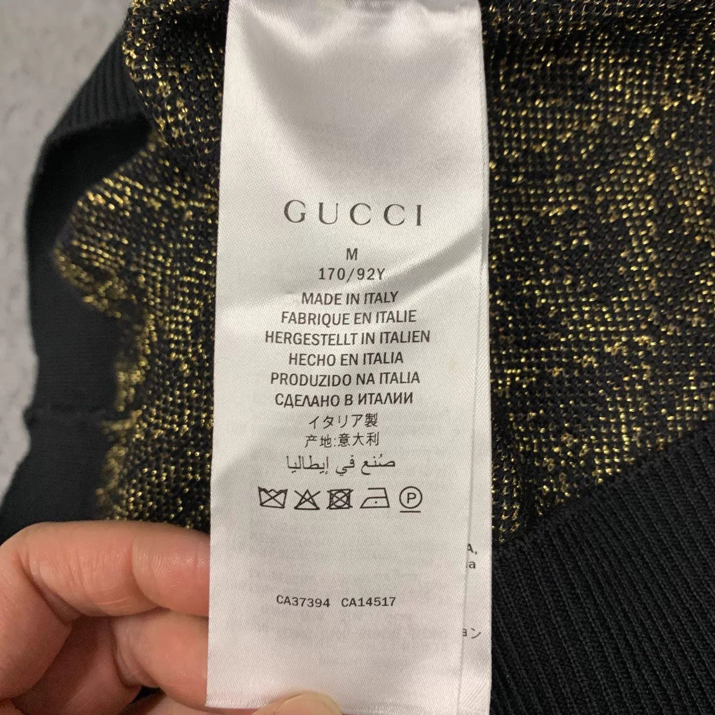 Gucci Gucci Wool GG Allover Print Short Sleeve M 98 New Size M / US 6-8 / IT 42-44 - 6 Thumbnail
