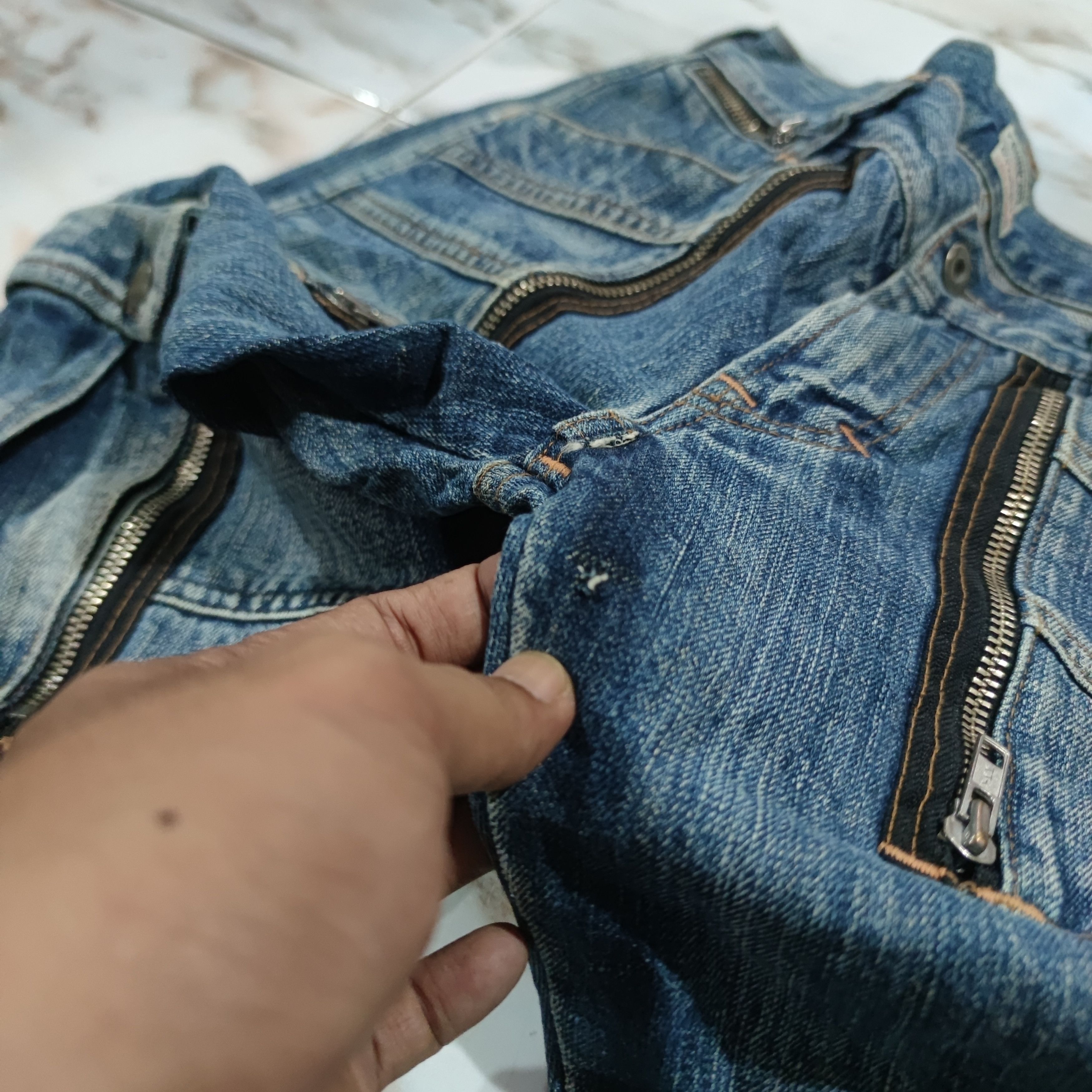 Japanese Brand × Seditionaries RNA SUPER RARE SEDITIONARIES DESIGN DENIM Size US 29 - 2 Thumbnail