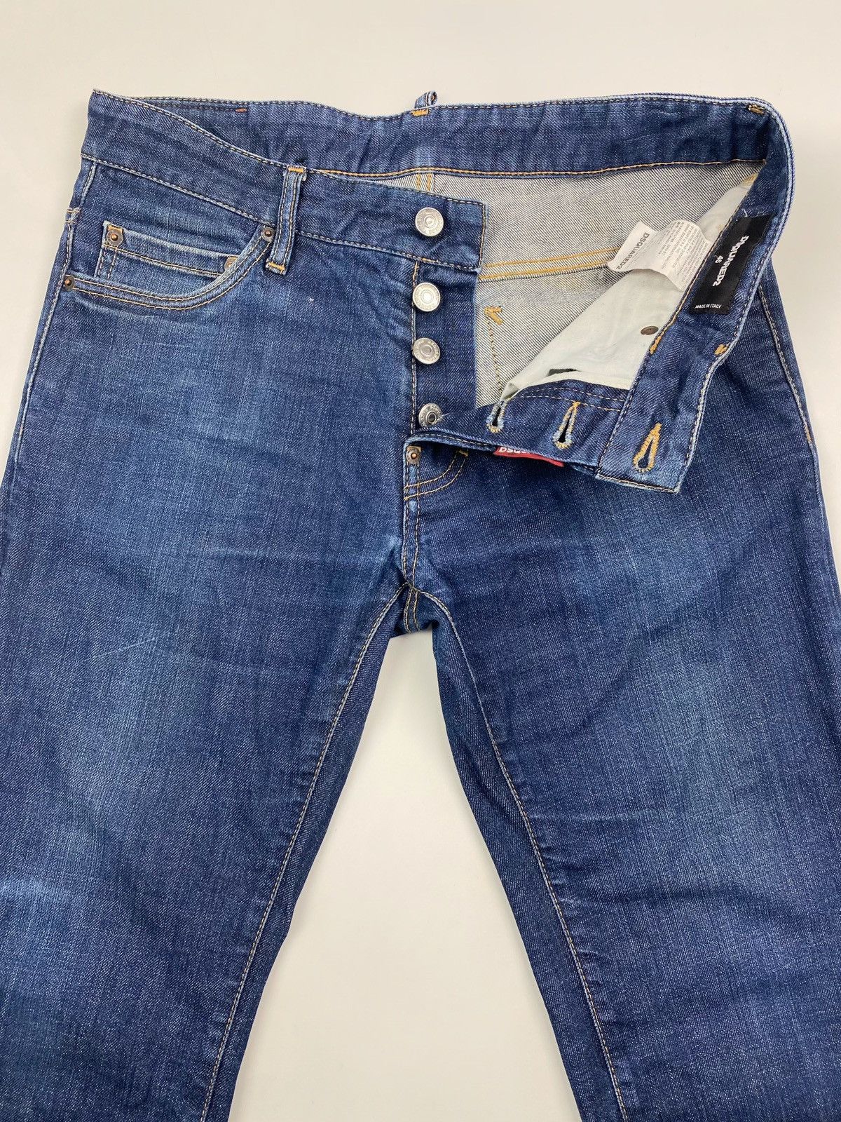 Dsquared2 Dsquared 2 Dean&Dan Blue Denim Jeans 46 Size US 31 - 4 Thumbnail