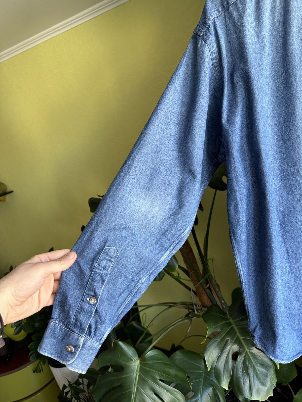 Polo Ralph Lauren Vintage 90s Polo Ralph Lauren Blaire Denim Shirt Button Up Size US XL / EU 56 / 4 - 11 Thumbnail
