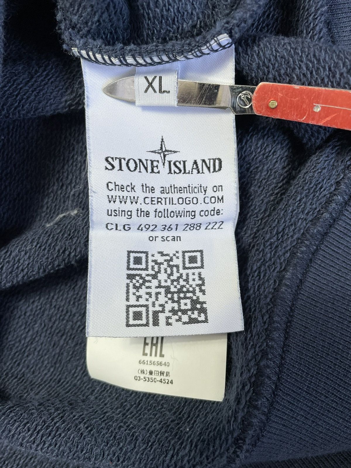 Stone Island Vintage Stone Island Patch Logo Cotton Sweatshirt Luxury Y2k Size US XL / EU 56 / 4 - 13 Thumbnail