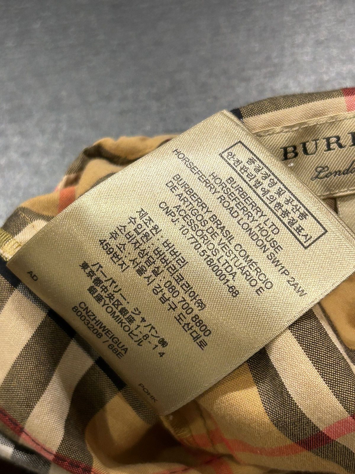 Burberry Burberry Plaid Wide Leg Pants Size 27" / US 4 / IT 40 - 6 Thumbnail