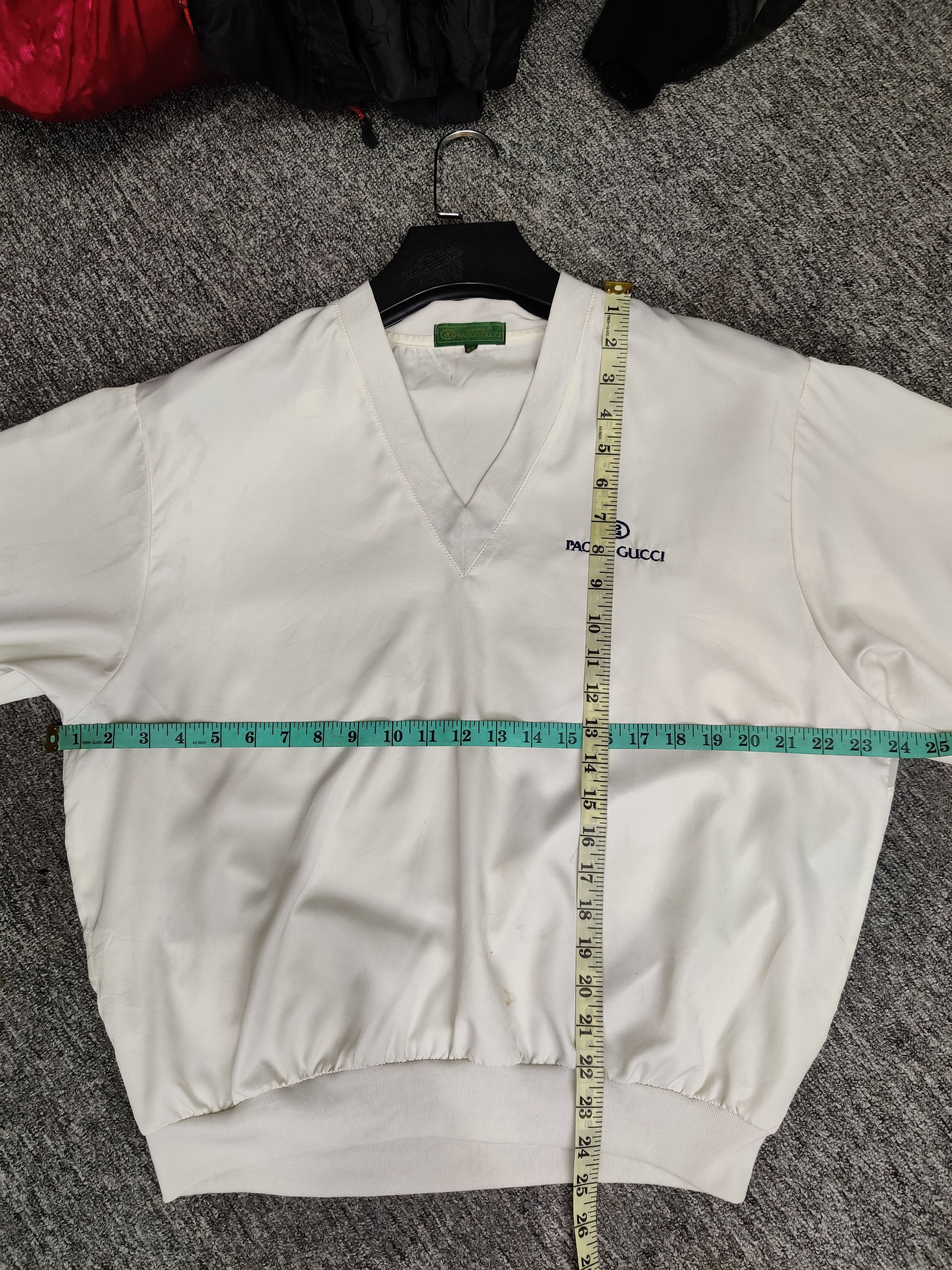 Paolo Gucci Vintage Paolo Gucci V Neck Windbreaker Jacket Size US L / EU 52-54 / 3 - 16 Thumbnail