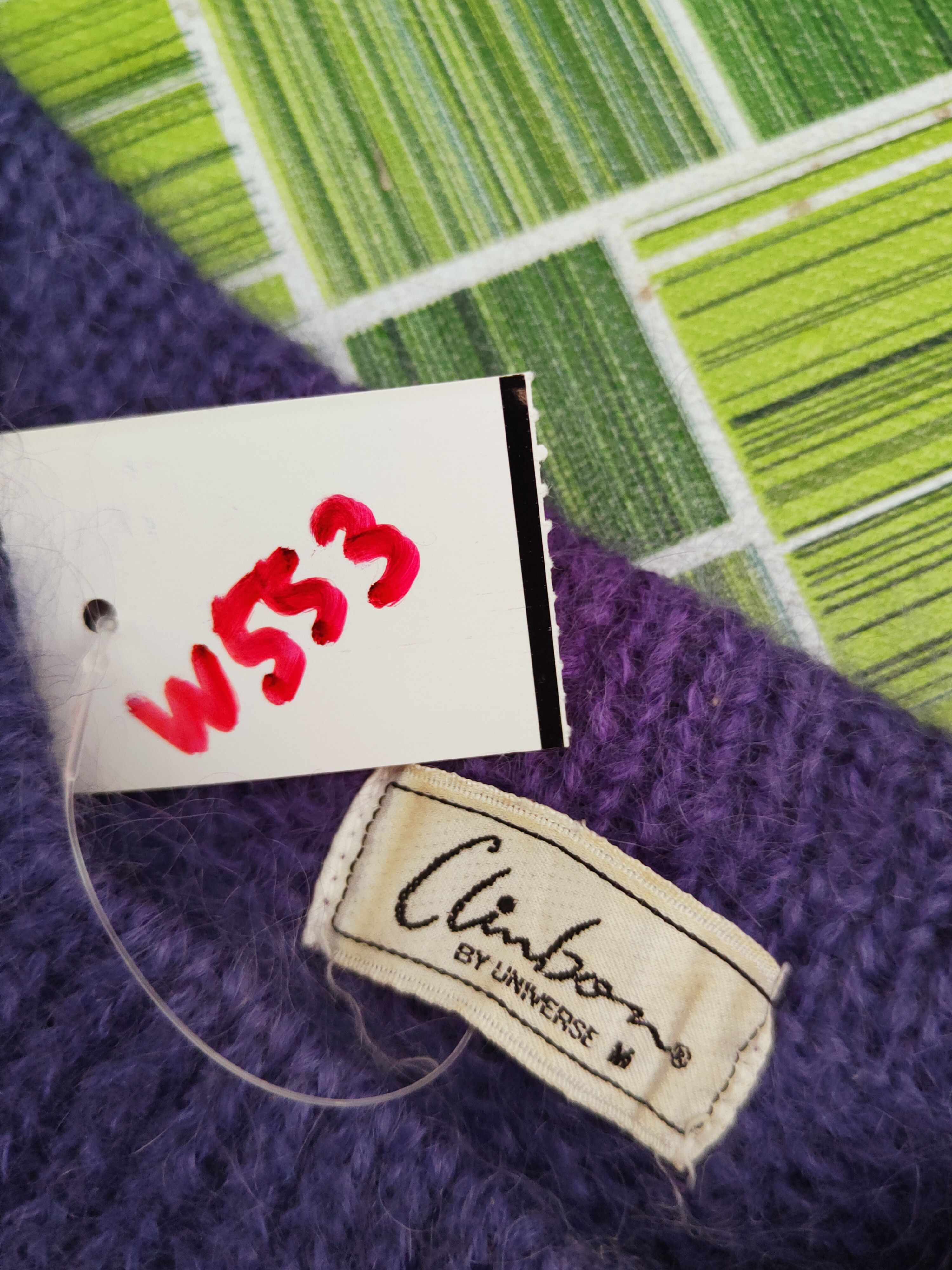 Japanese Brand Clibon Purple Knitwear Sweatshirts #W553 Size US M / EU 48-50 / 2 - 11 Thumbnail