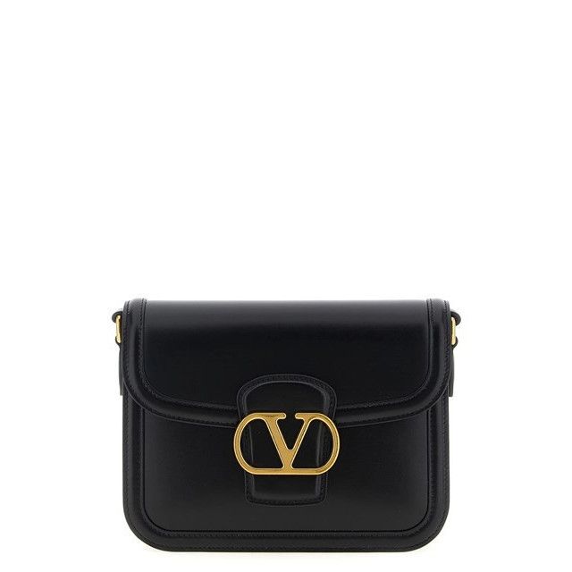 Valentino VALENTINO GARAVANI 9To5 Small Black Smooth Leather Shoulder Size ONE SIZE - 1 Thumbnail