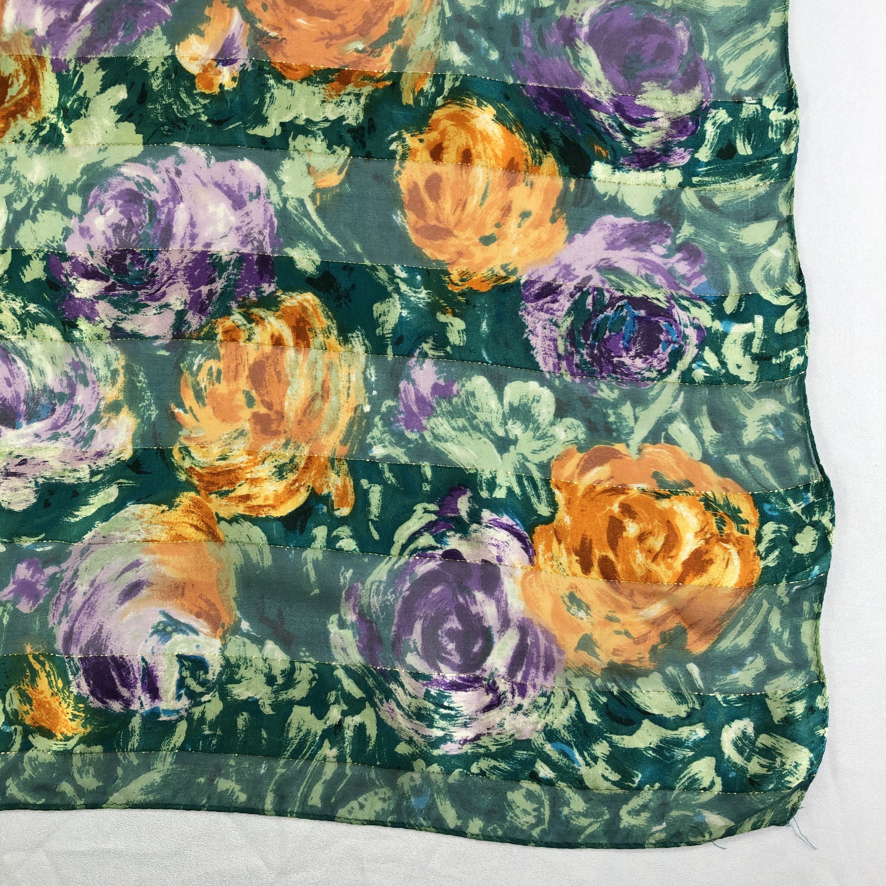 Vintage Vintage Silk Scarf Size ONE SIZE - 4 Thumbnail