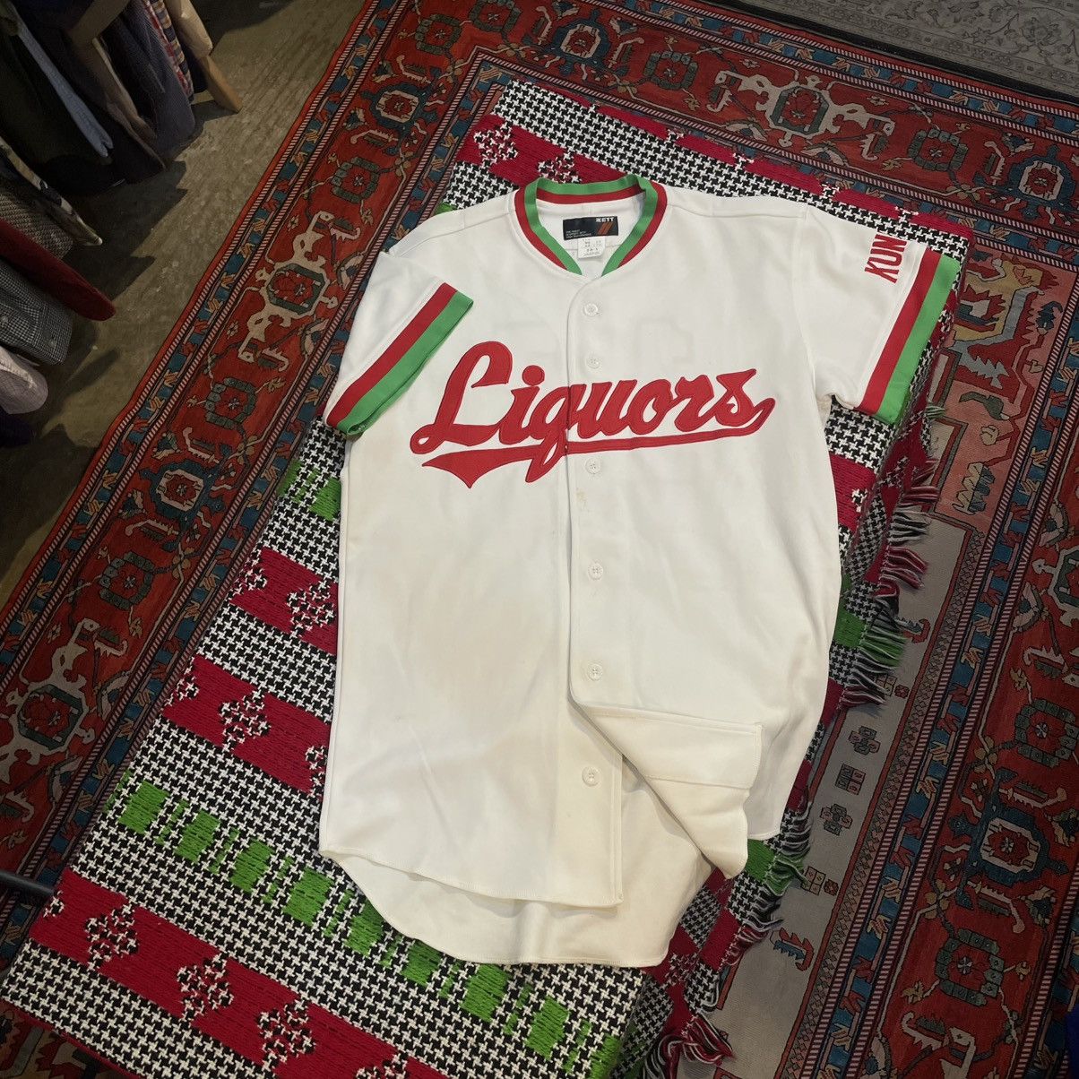 Descente Baseball Jersey Liquors Size US M / EU 48-50 / 2 - 1 Thumbnail