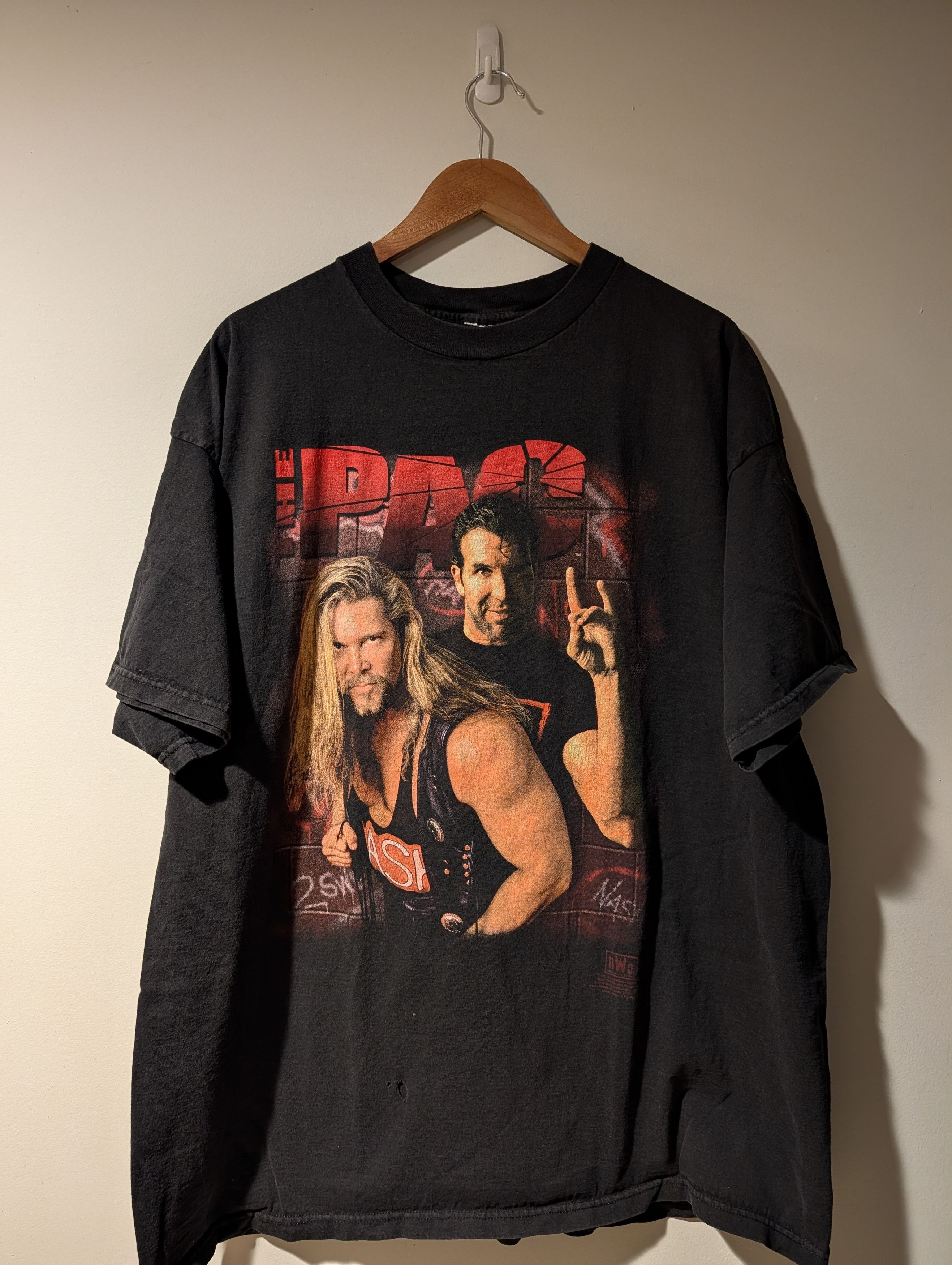 WWE Vintage 1998 The Pac New World Order No Mercy T-Shirt Size US XXL / EU 58 / 5 - 1 Thumbnail