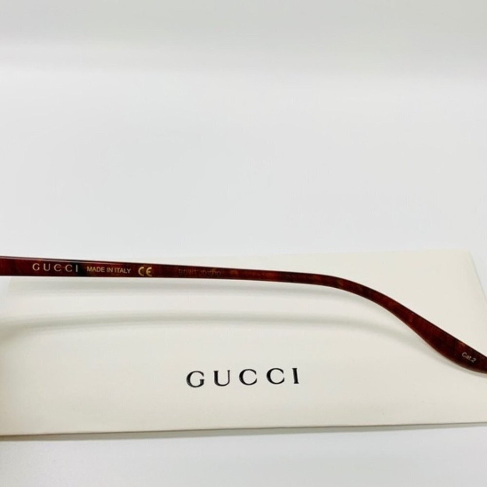 Gucci Gucci NEW GUCCI GG0732S-005 FLAT TOP SHIELD(GG0732S-005-61) Size ONE SIZE - 10 Thumbnail