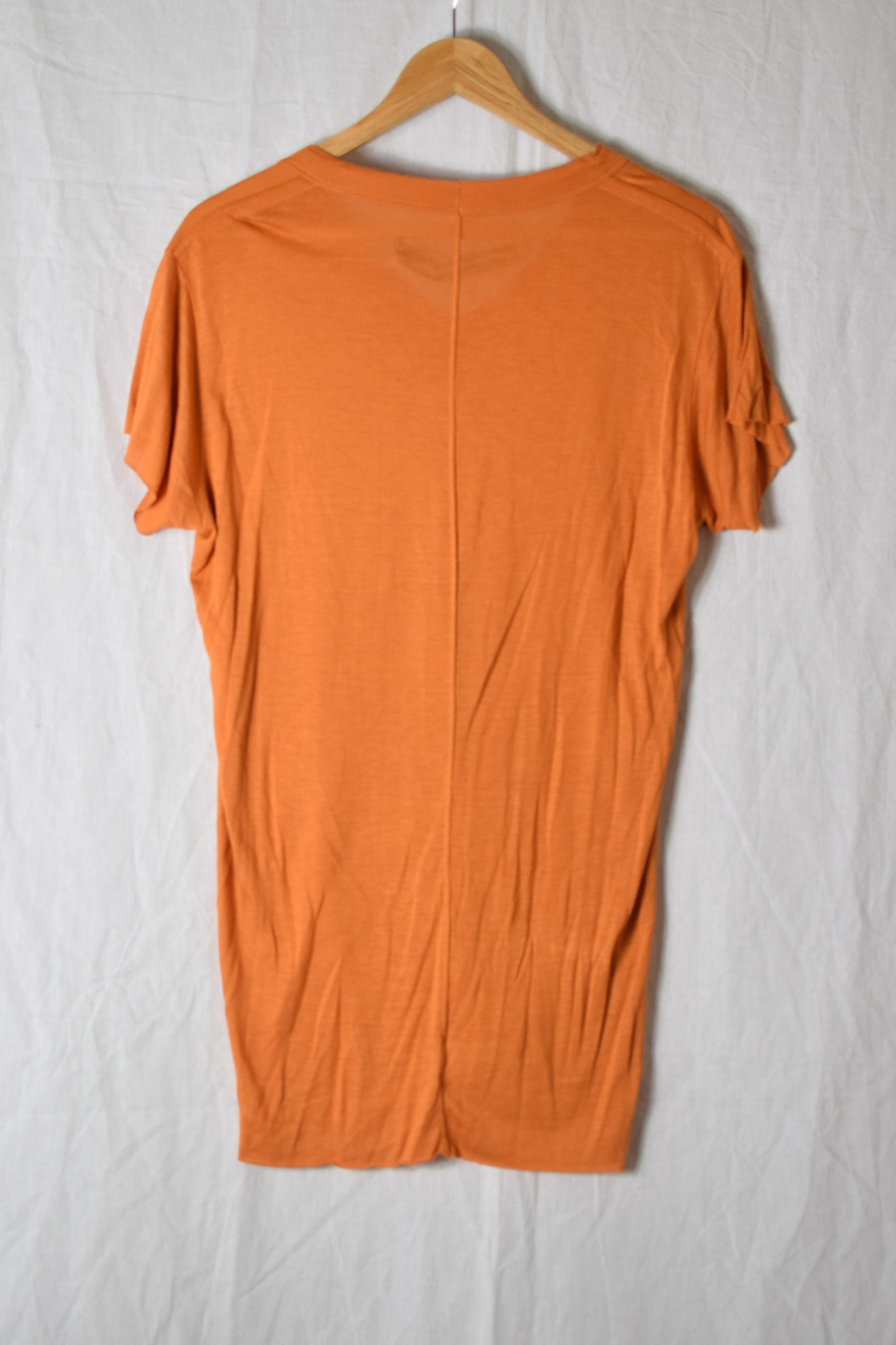 Rick Owens Rick Owens SS05 Scorpio Orange Top Size US L / EU 52-54 / 3 - 3 Thumbnail