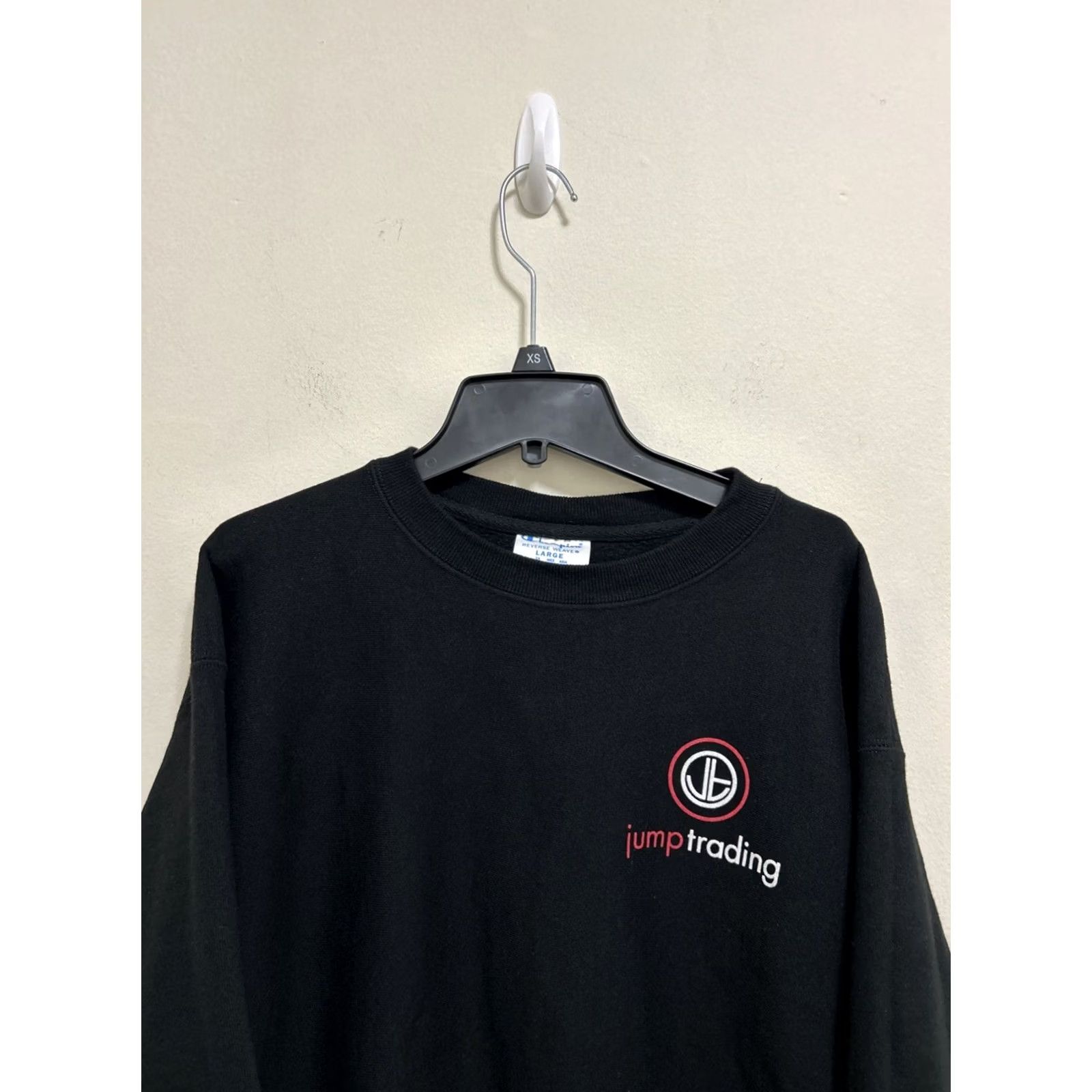 Champion VINTAGE Champion Reverse Weave Sweatshirt Mens L Black Pullover Crewneck Sweatshirt Size US L / EU 52-54 / 3 - 2 Thumbnail