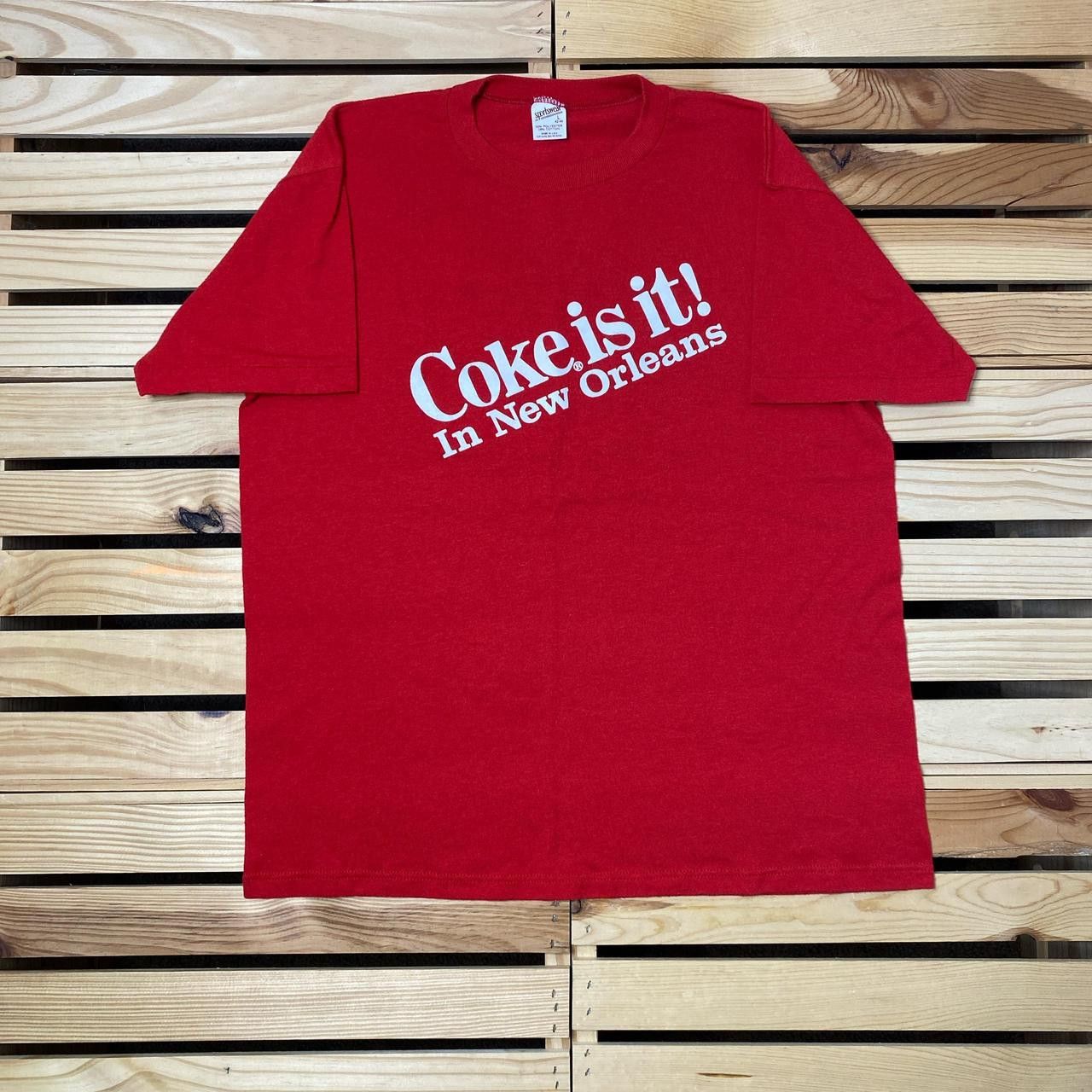 Other True Vintage Coca Cola Red Drink Promo Tee Size Large Size US L / EU 52-54 / 3 - 2 Thumbnail