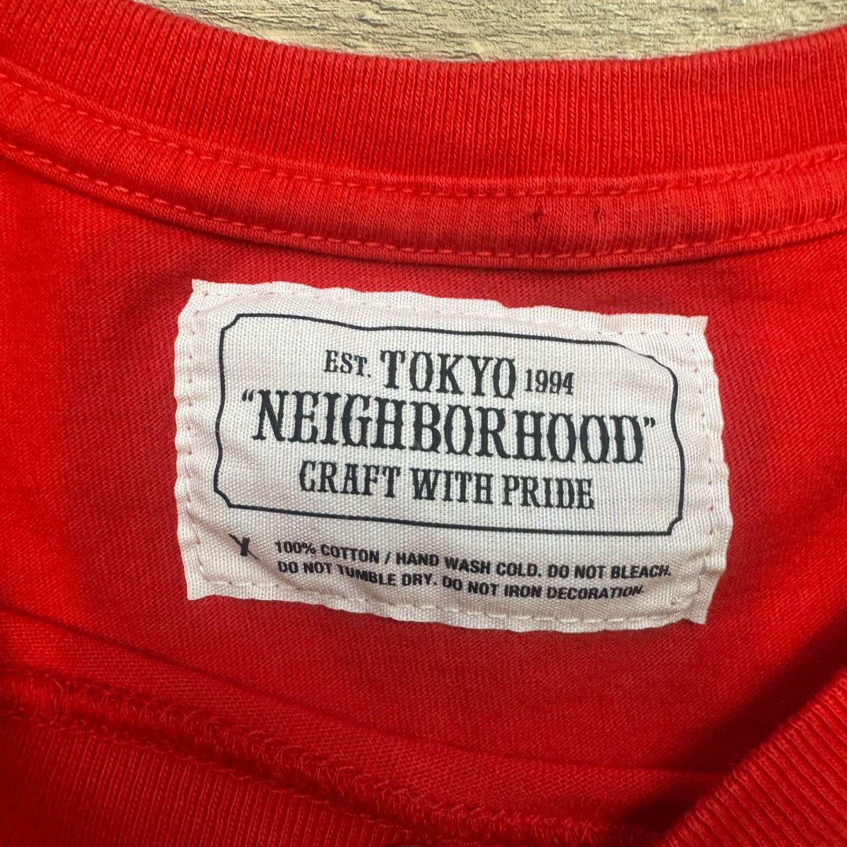 Neighborhood Neighborhood x FUCT SSDD “Artificial Paradise” Tee (Red) Size US XL / EU 56 / 4 - 7 Thumbnail