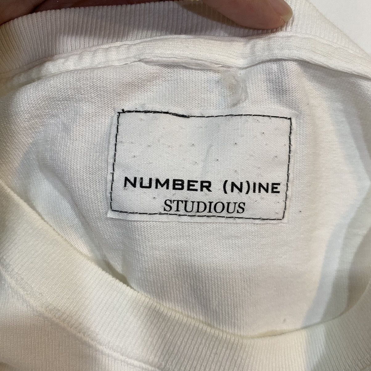 Number (N)ine Number Nine x Studious long sleeve graphic shirt Size US L / EU 52-54 / 3 - 9 Thumbnail