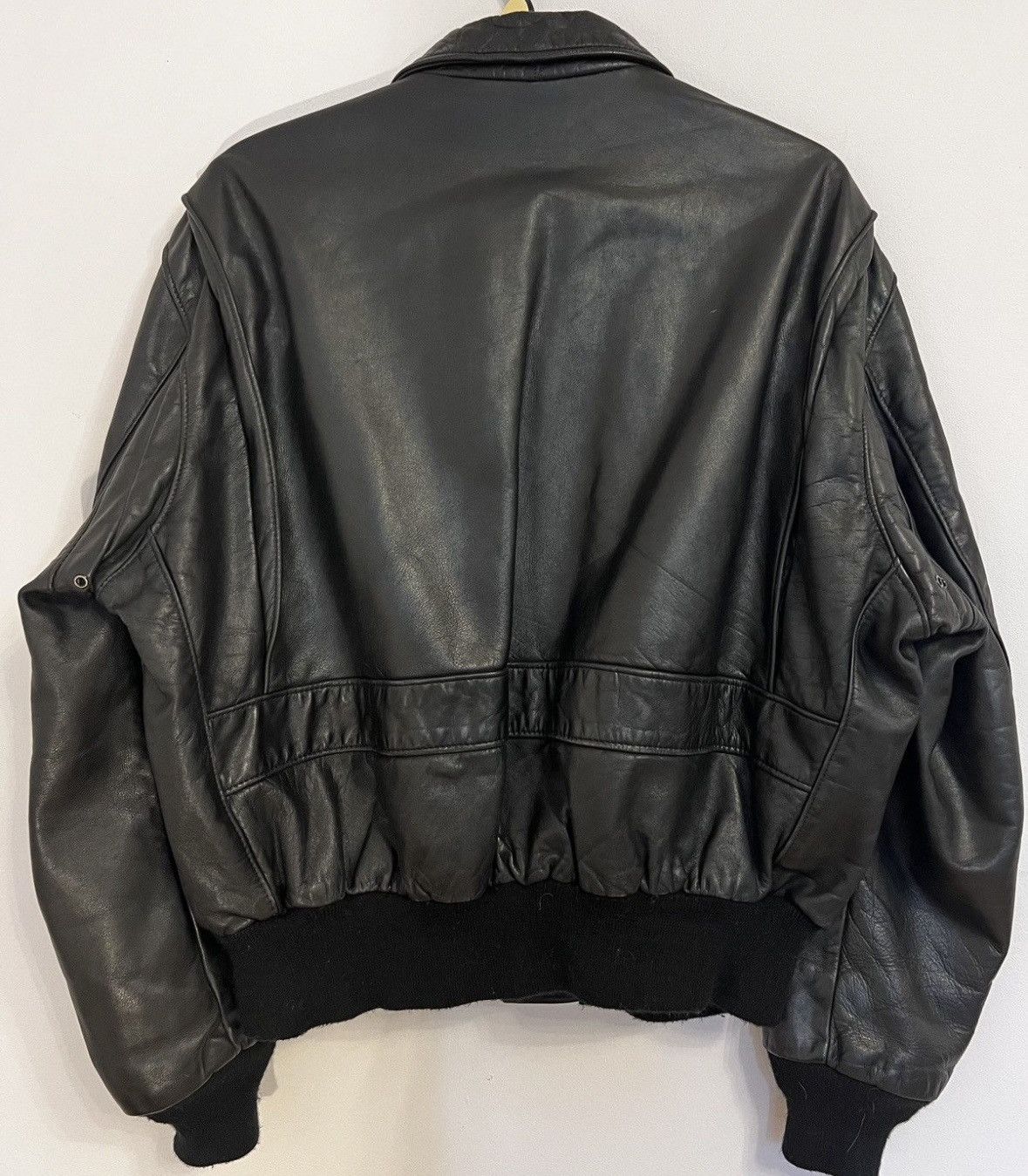 Schott Vintage Iconic Schott A2 Aviator Leather 21 Jacket Rare USA Size US L / EU 52-54 / 3 - 10 Thumbnail