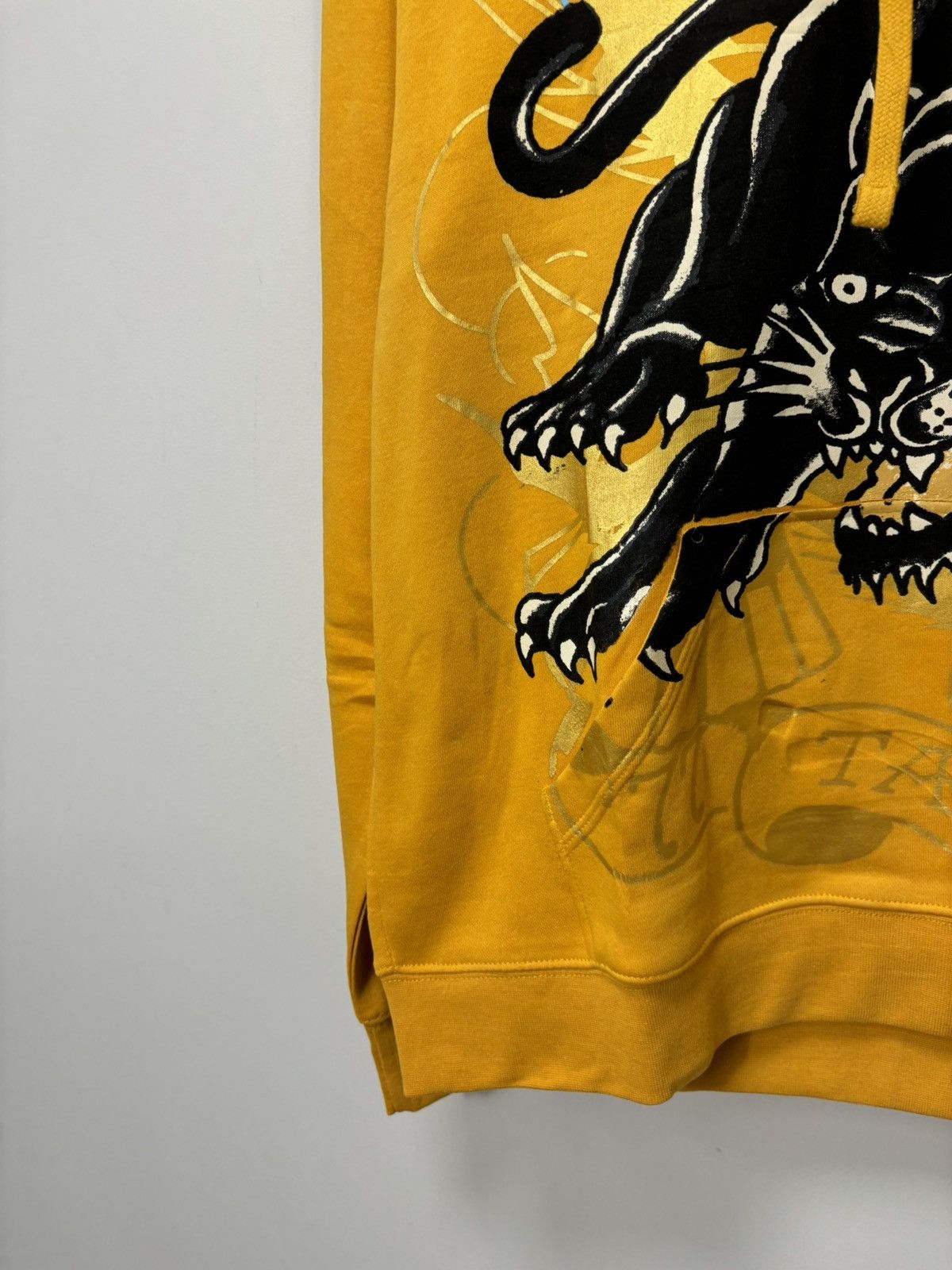 Christian Audigier Ed Hardy Black Panther Logo NEW Hype Y2K Hoodie Size US M / EU 48-50 / 2 - 6 Thumbnail