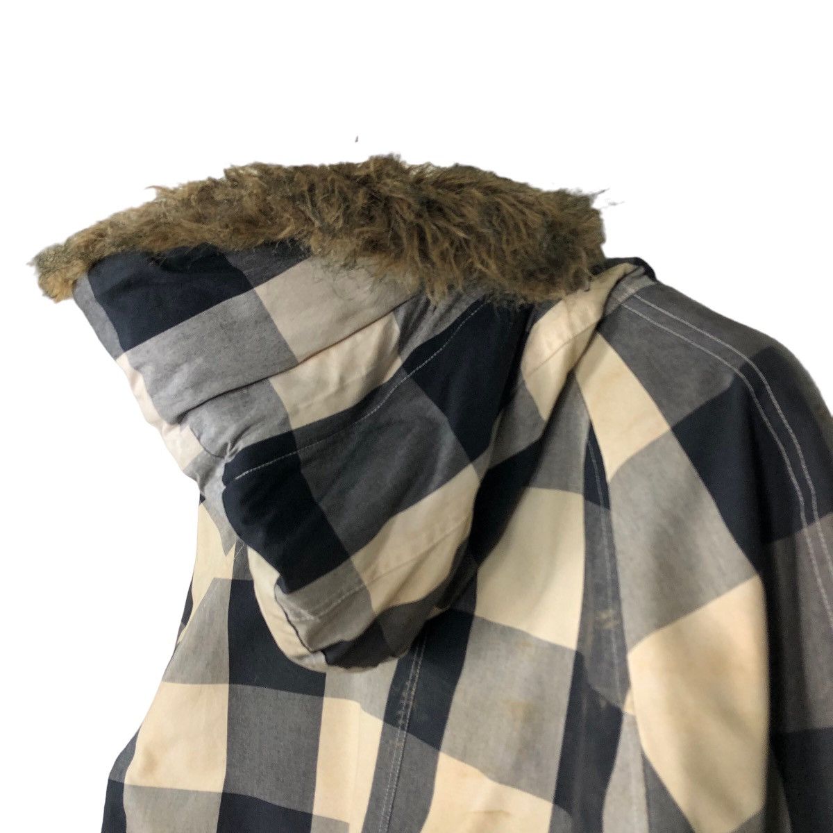 Woolrich Woolen Mills 🔥90’s Bomber Jacket Tartan Design Woolrich Mink Fur Hoodie Size US M / EU 48-50 / 2 - 8 Thumbnail