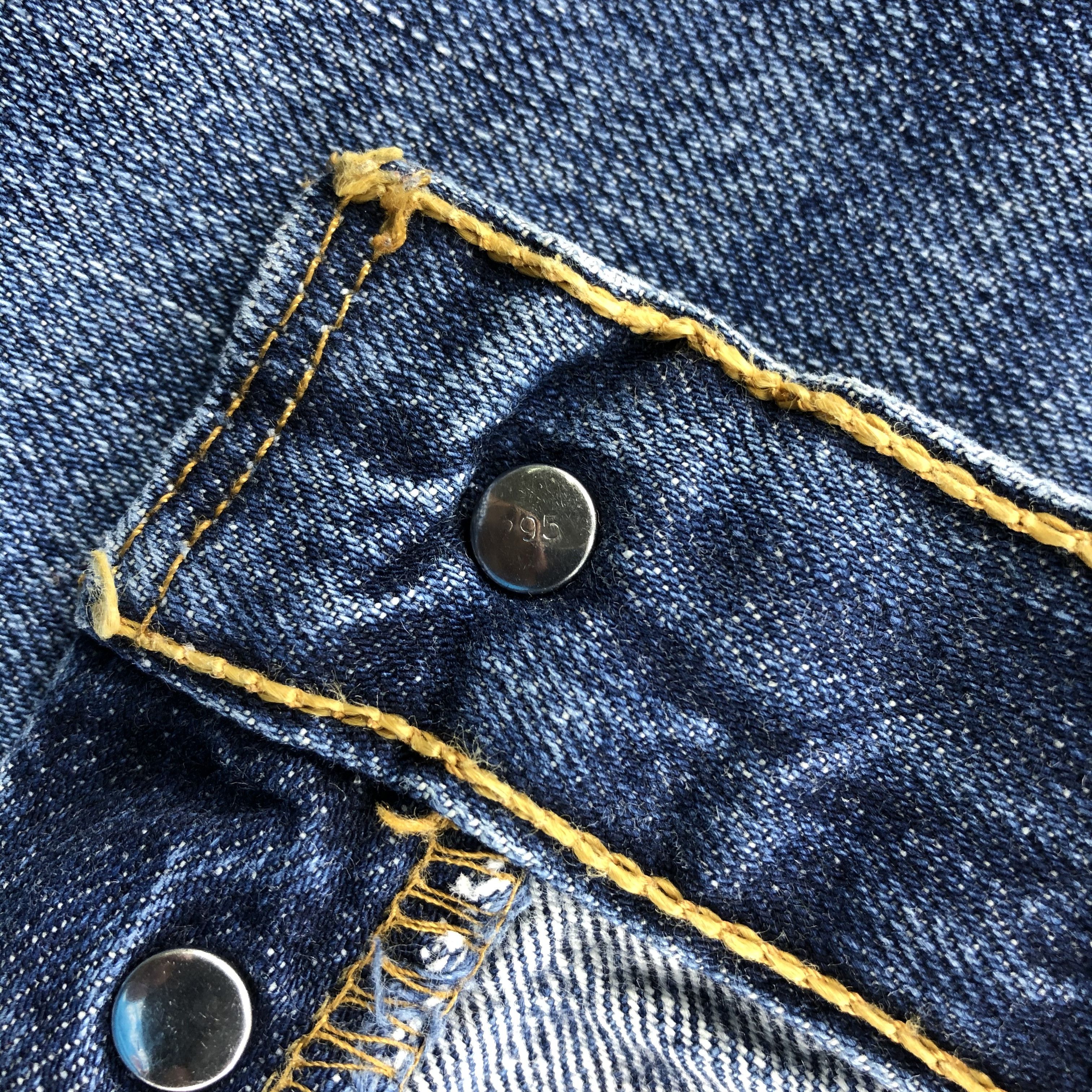 Levi's Vintage 90s Levis 501 Denim Jeans-JM982 Size US 34 / EU 50 - 10 Thumbnail