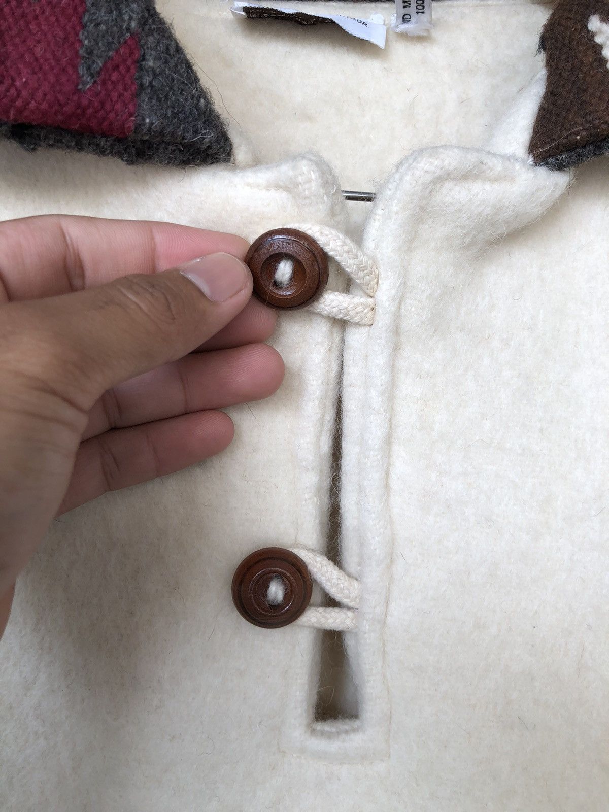 Native Rare🔥Vtg Artesanias Indigenas Hand Made Chimayo Wool Jacket Size US L / EU 52-54 / 3 - 9 Thumbnail