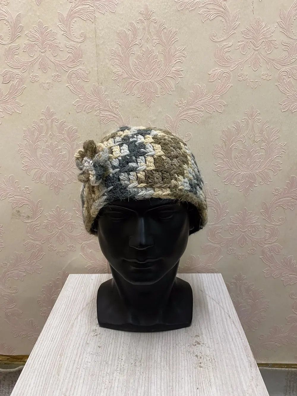Kapital Rare Design Crochet Beanie Hat Size ONE SIZE - 3 Thumbnail