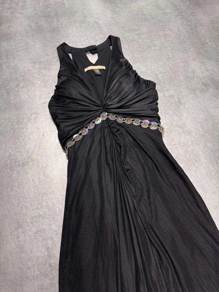 Roberto Cavalli × Vintage Roberto Cavalli Class Black Long Dress Size M / US 6-8 / IT 42-44 - 2 Thumbnail