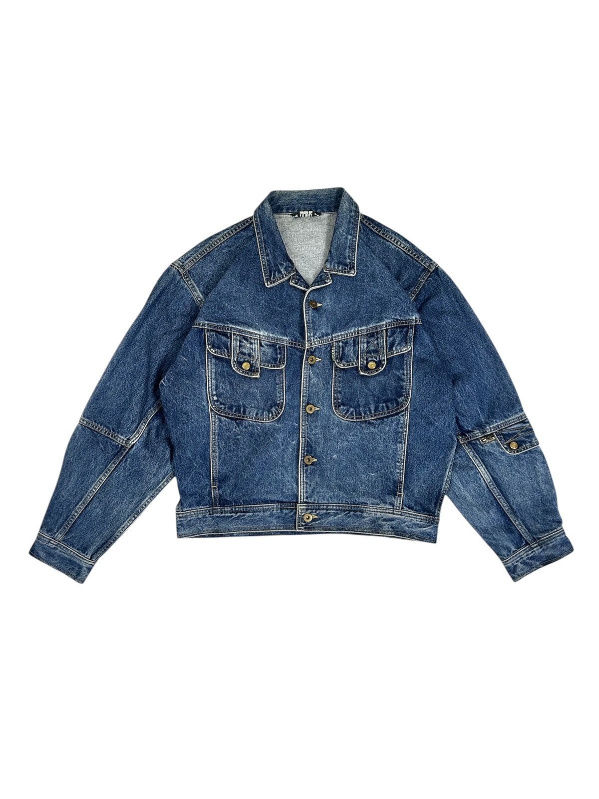 Vintage SOLDOUT 90s VINTAGE Denim Jacket Trump Size US M / EU 48-50 / 2 - 1 Thumbnail